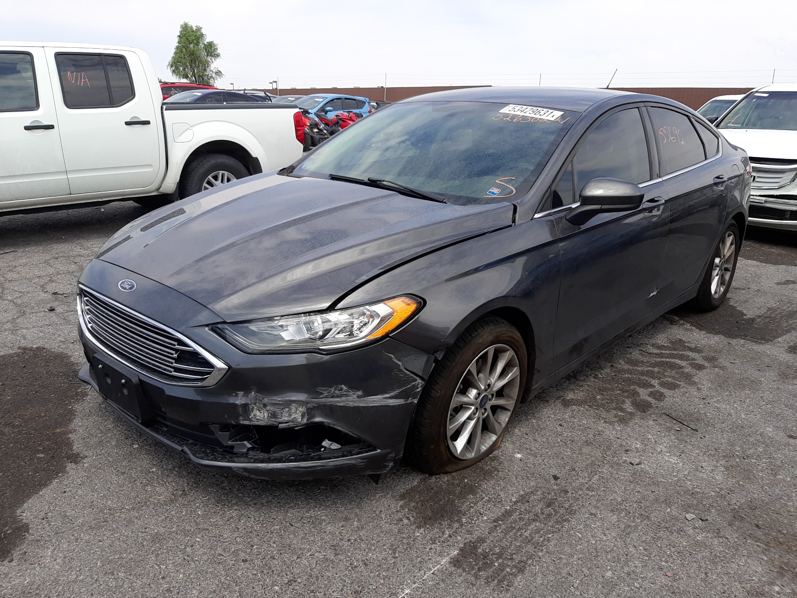 Photo 2 from auction – 2017 FORD FUSION SE with VIN 3FA6P0H7XHR110529