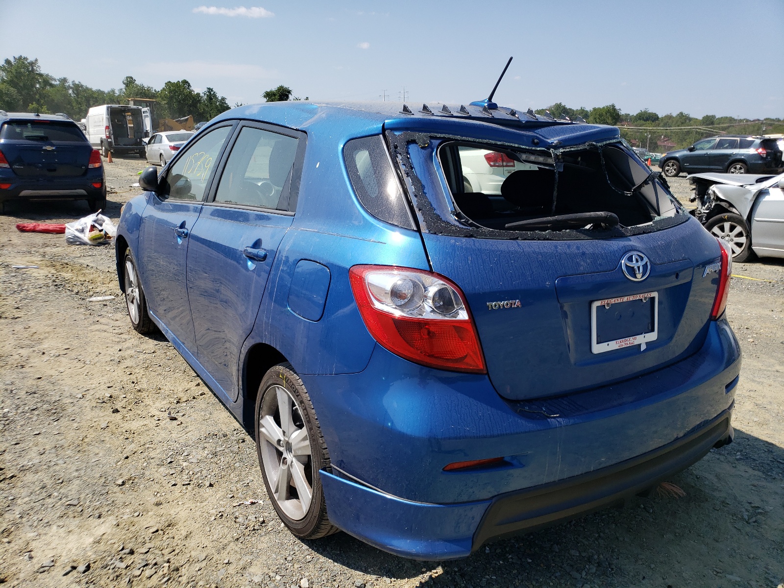 Photo 3 from auction – 2009 TOYOTA COROLLA MA with VIN 2T1KE40E89C016043