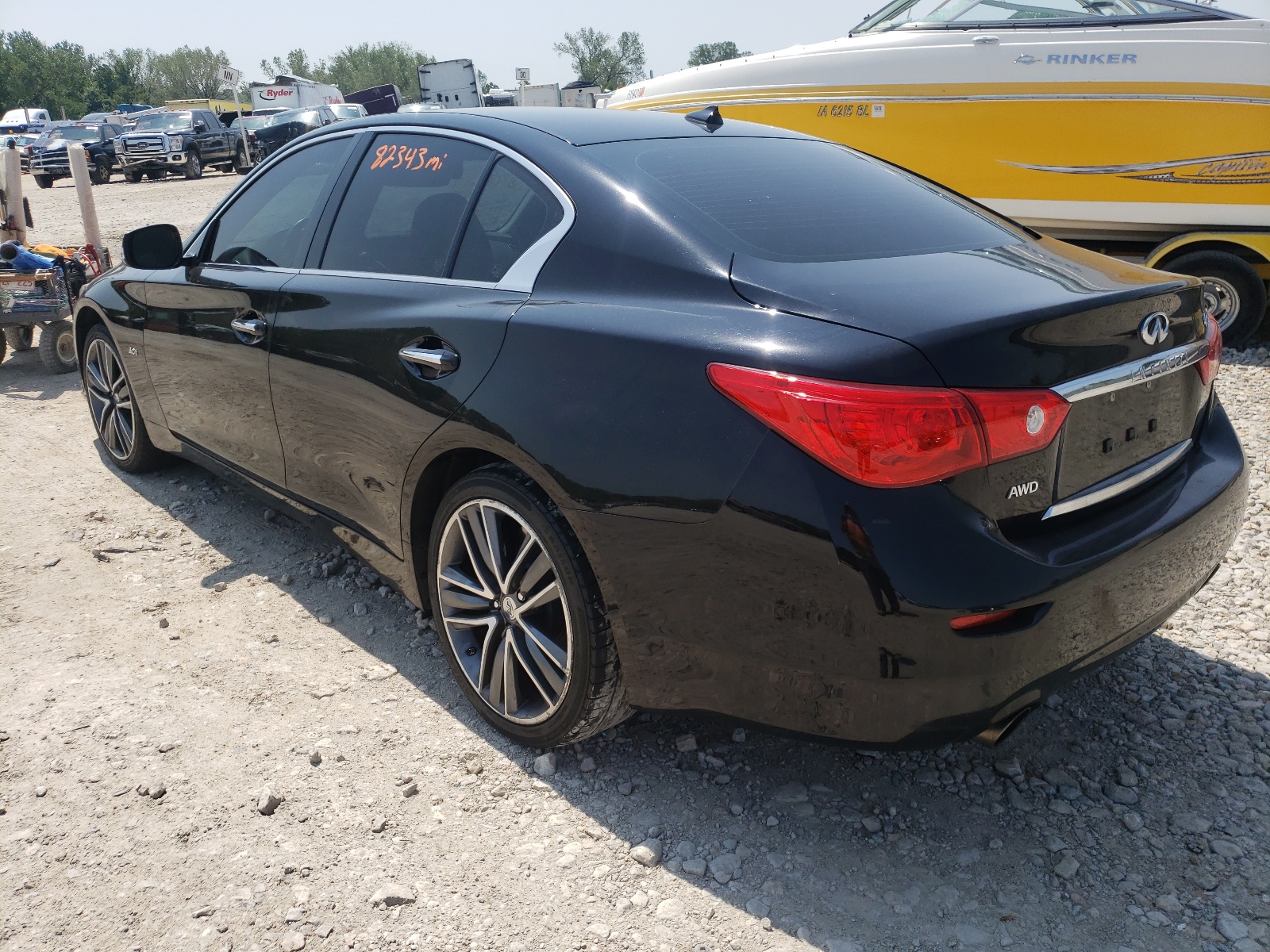 Photo 3 from auction – 2016 INFINITI Q50 PREMIU with VIN JN1EV7AR5GM341624