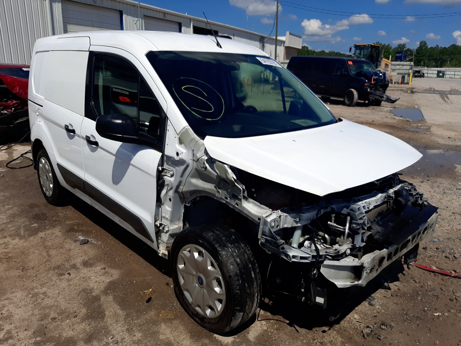 FORD TRANSIT CO 2015 with VIN NM0LE6E76F1202347 - Photo from auction