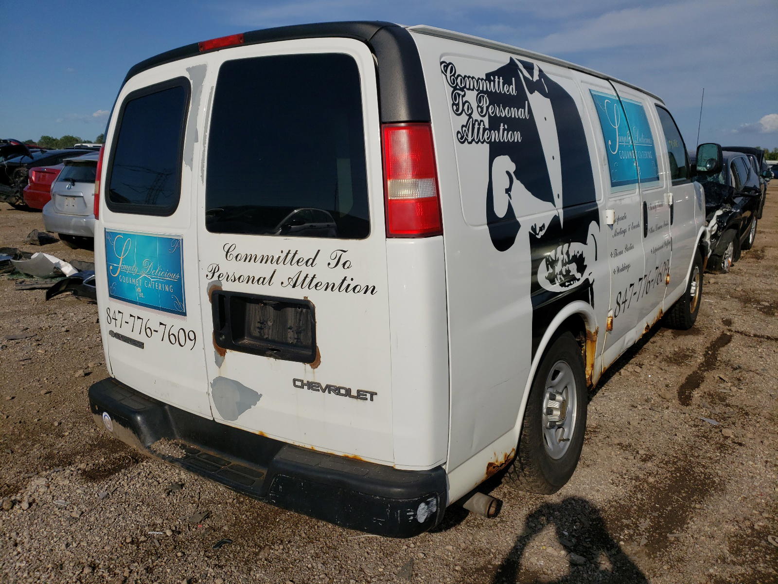 Photo 4 from auction – 2003 CHEVROLET EXPRESS with VIN 1GCEG15X931210639