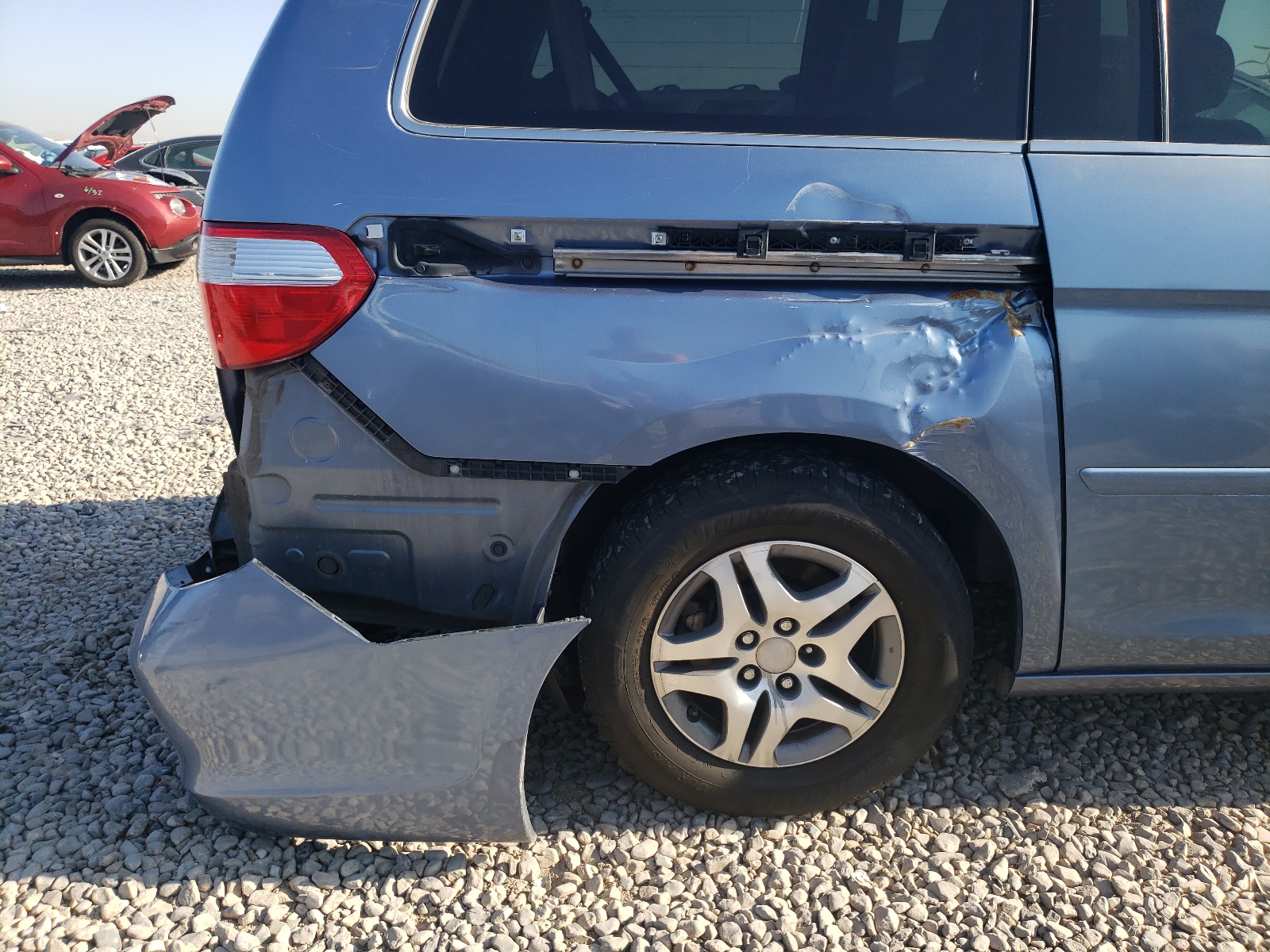 Photo 9 from auction – 2007 HONDA ODYSSEY EX with VIN 5FNRL38707B012355