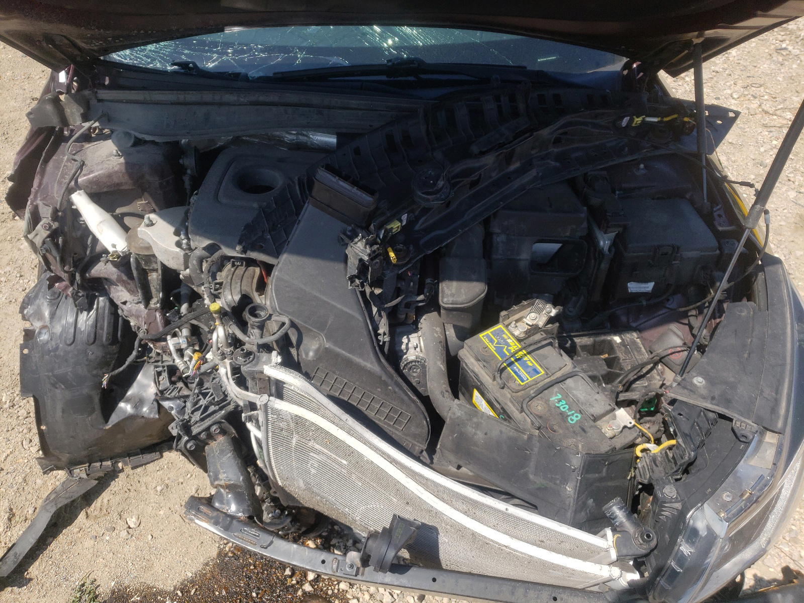 Photo 7 from auction – 2016 KIA OPTIMA EX with VIN 5XXGU4L37GG085458
