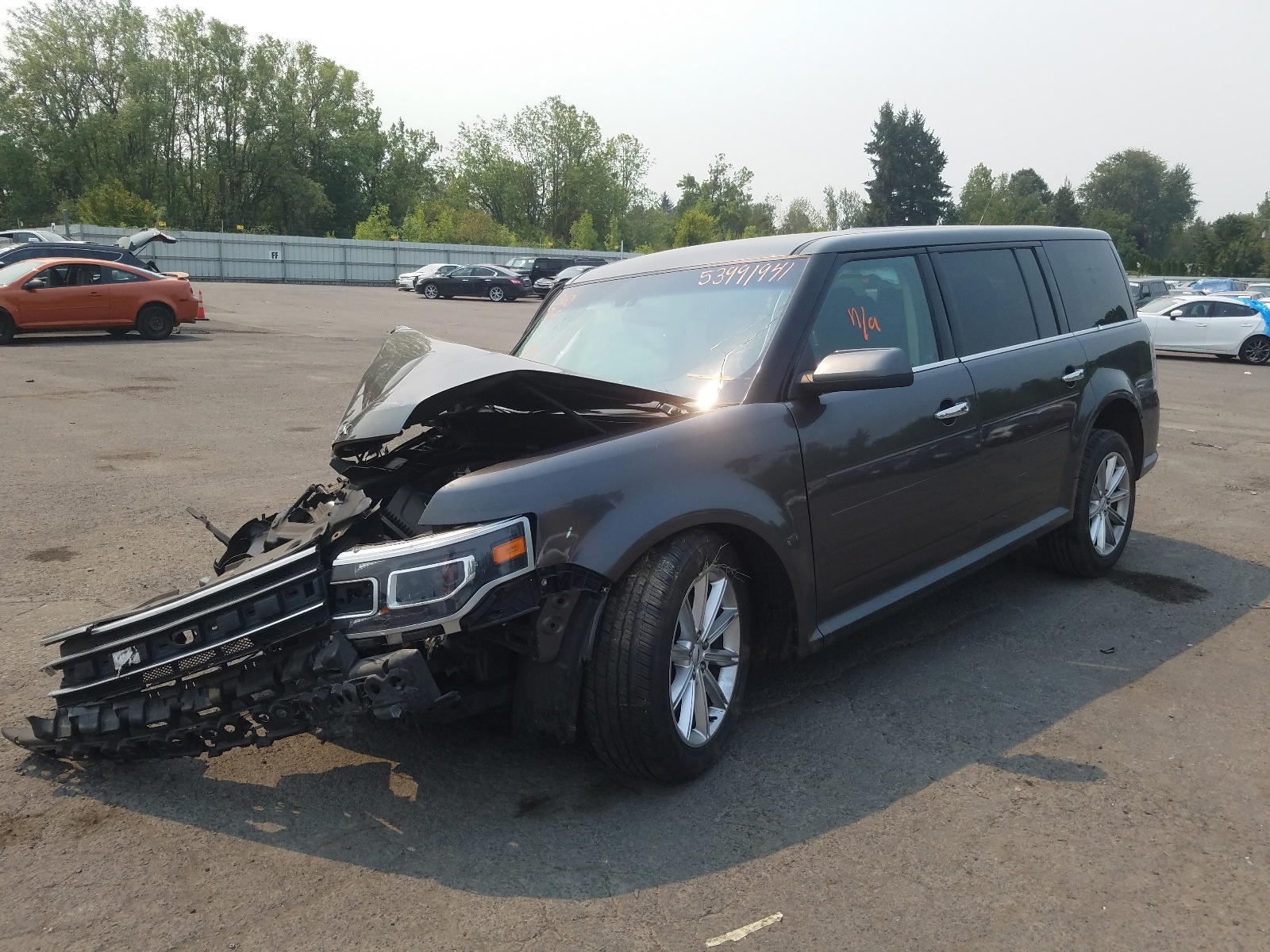Photo 2 from auction – 2018 FORD FLEX LIMIT with VIN 2FMHK6D84JBA13488