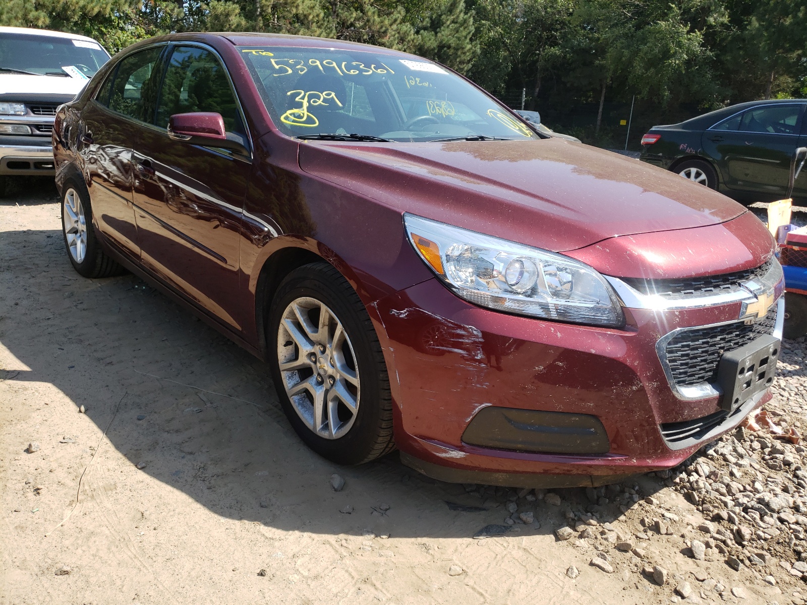 Photo 1 from auction – 2015 CHEVROLET MALIBU 1LT with VIN 1G11C5SL2FF310018