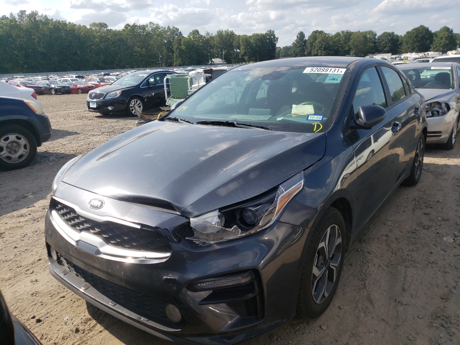 Photo 2 from auction – 2021 KIA FORTE FE with VIN 3KPF24AD2ME306563
