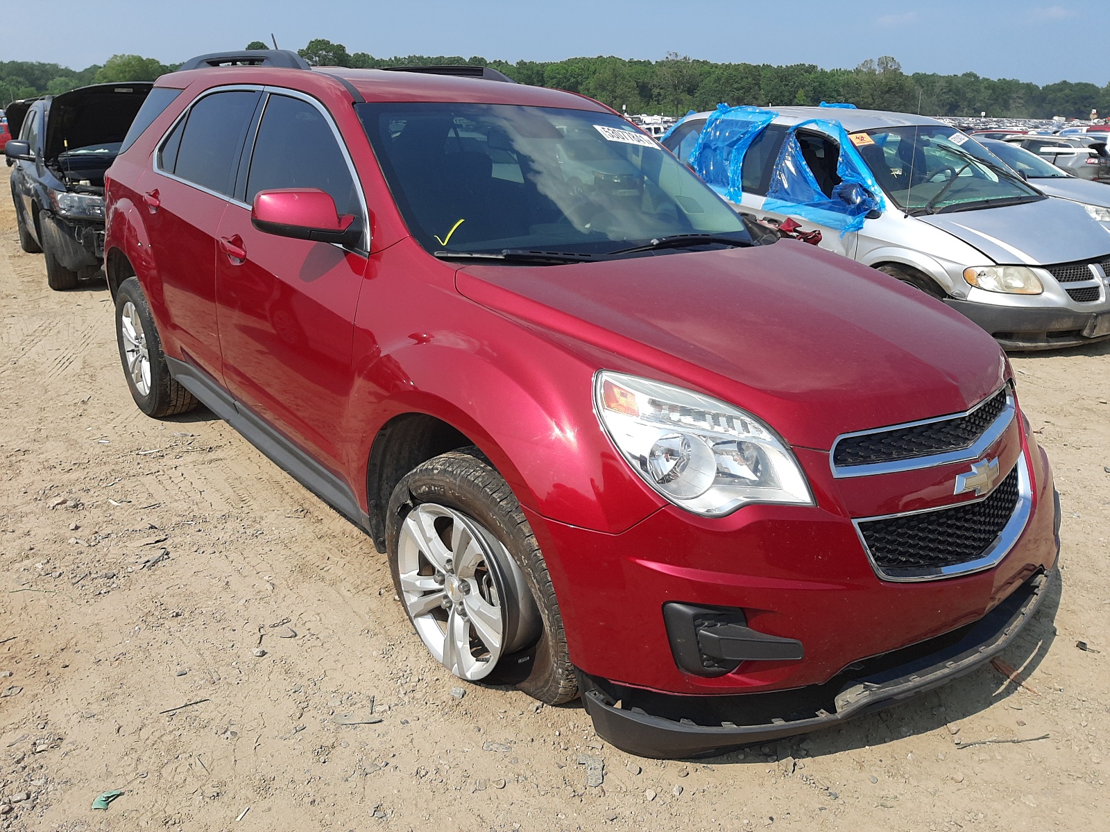 Photo 1 from auction – 2015 CHEVROLET EQUINOX LT with VIN 2GNALBEK6F6427238