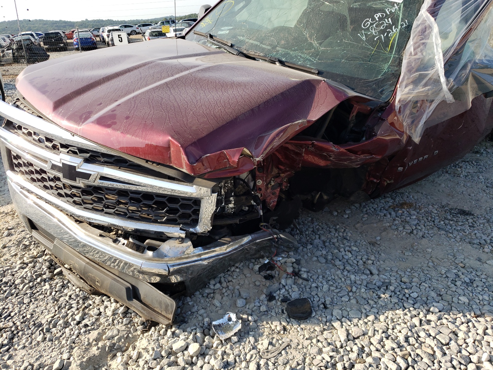 Photo 9 from auction – 2014 CHEVROLET SILVERADO with VIN 1GCRCPEH5EZ328524