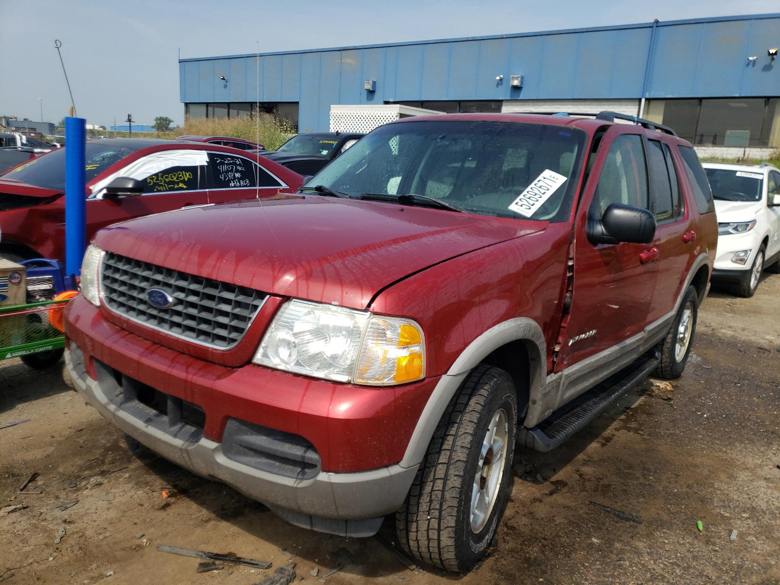 Photo 2 from auction – 2002 FORD EXPLORER X with VIN 1FMZU73W02ZB68638