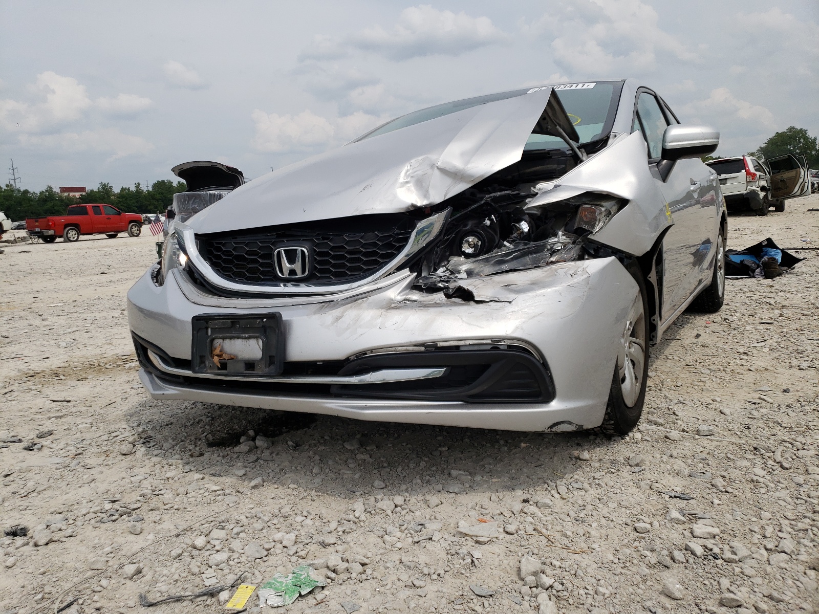 Photo 9 from auction – 2015 HONDA CIVIC LX with VIN 19XFB2F53FE032413