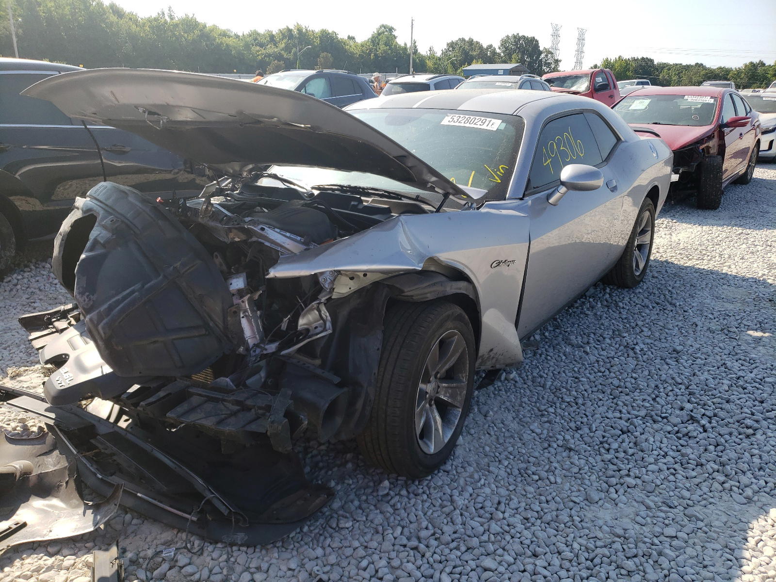 Photo 2 from auction – 2015 DODGE CHALLENGER with VIN 2C3CDZAG8FH700326
