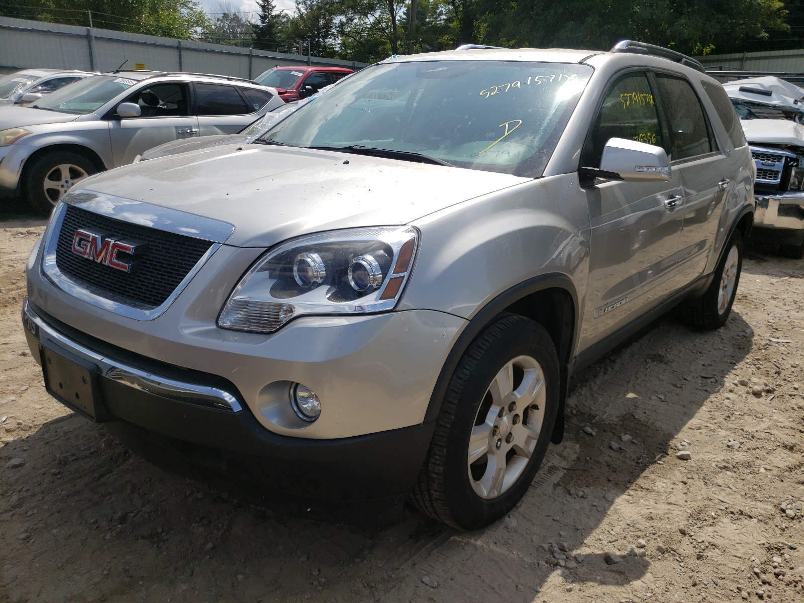 Photo 2 from auction – 2007 GMC ACADIA SLT with VIN 1GKEV23757J139738