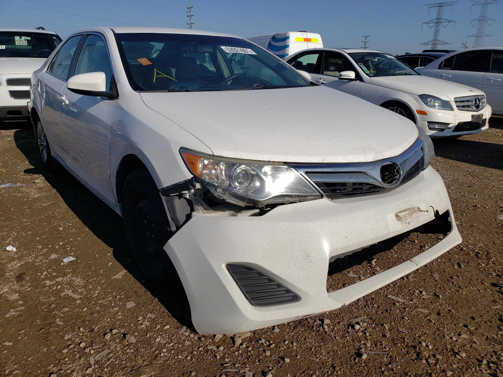 TOYOTA CAMRY BASE 2012 with VIN 4T1BF1FK9CU166967 - Photo from auction