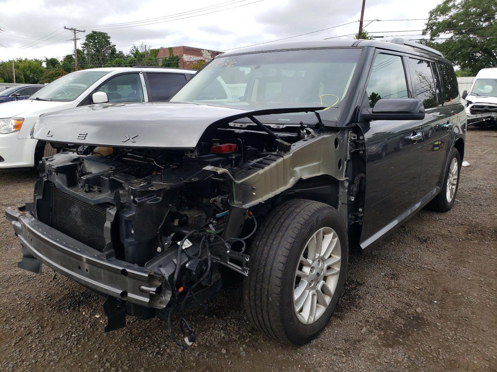 Photo 2 from auction – 2018 FORD FLEX SEL with VIN 2FMHK6C84JBA19177