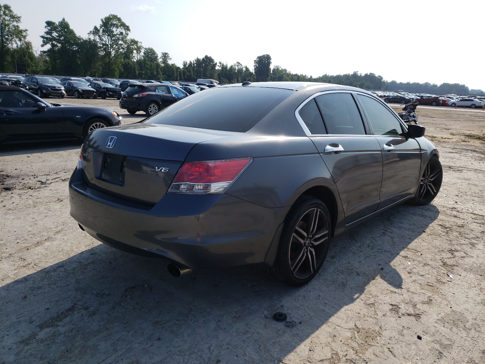 Photo 4 from auction – 2008 HONDA ACCORD EXL with VIN 1HGCP368X8A008749