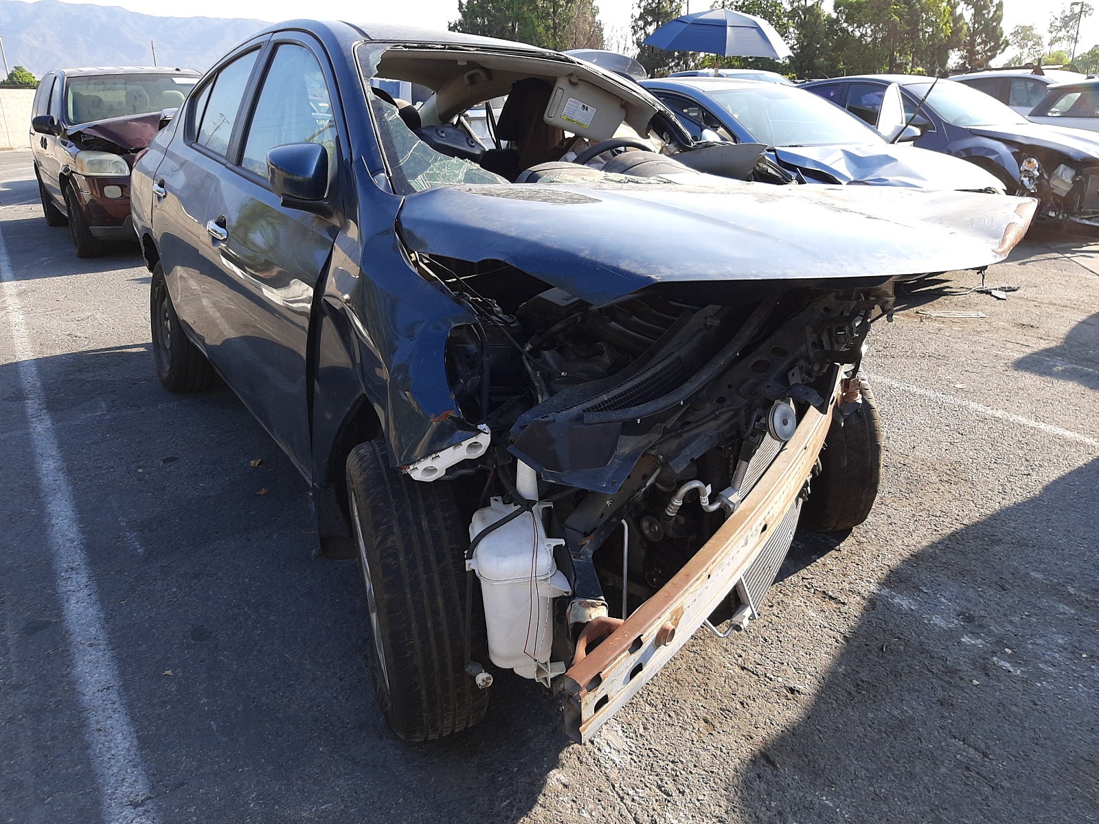 Photo 1 from auction – 2017 NISSAN VERSA S with VIN 3N1CN7AP0HL831535