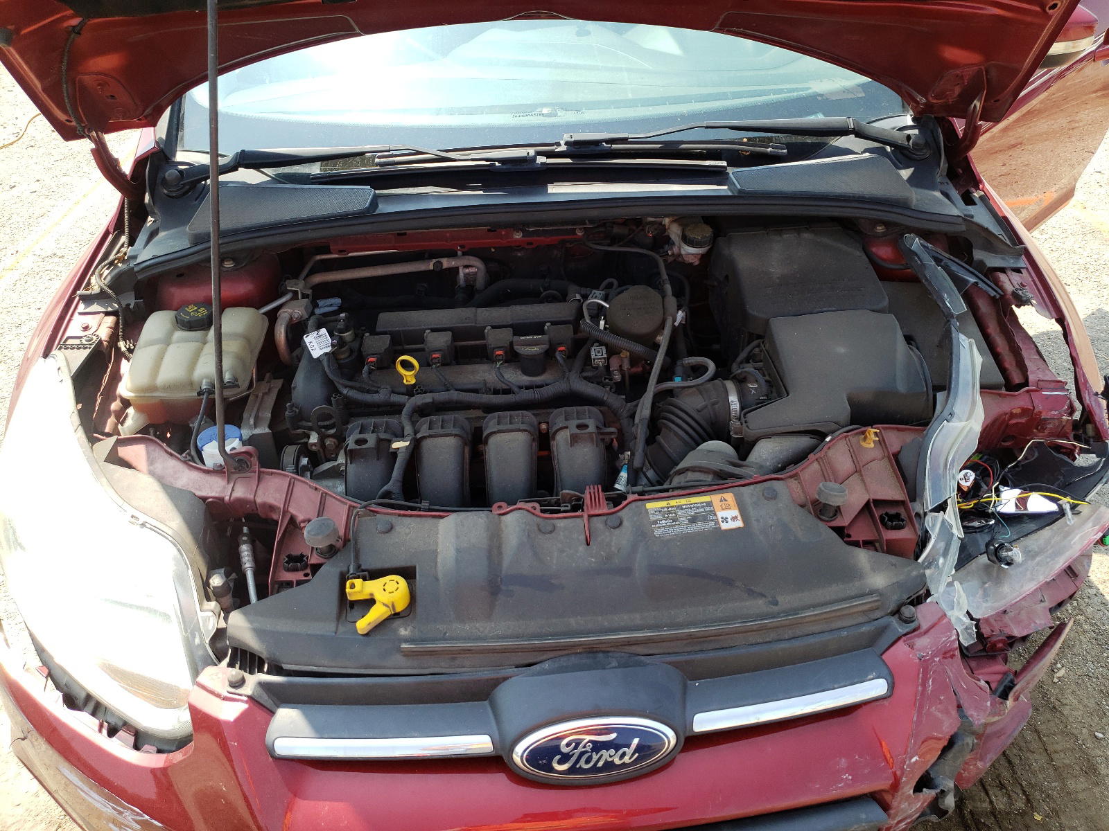 Photo 7 from auction – 2014 FORD FOCUS SE with VIN 1FADP3F24EL149434