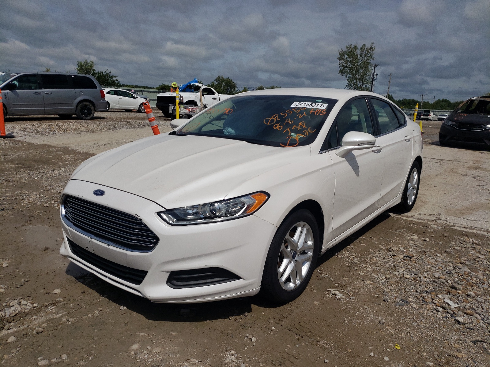 Photo 2 from auction – 2014 FORD FUSION SE with VIN 1FA6P0H76E5350790