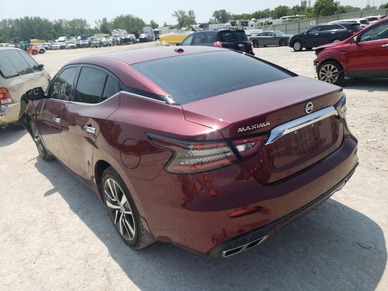 Photo 3 from auction – 2019 NISSAN MAXIMA S with VIN 1N4AA6AV0KC379037