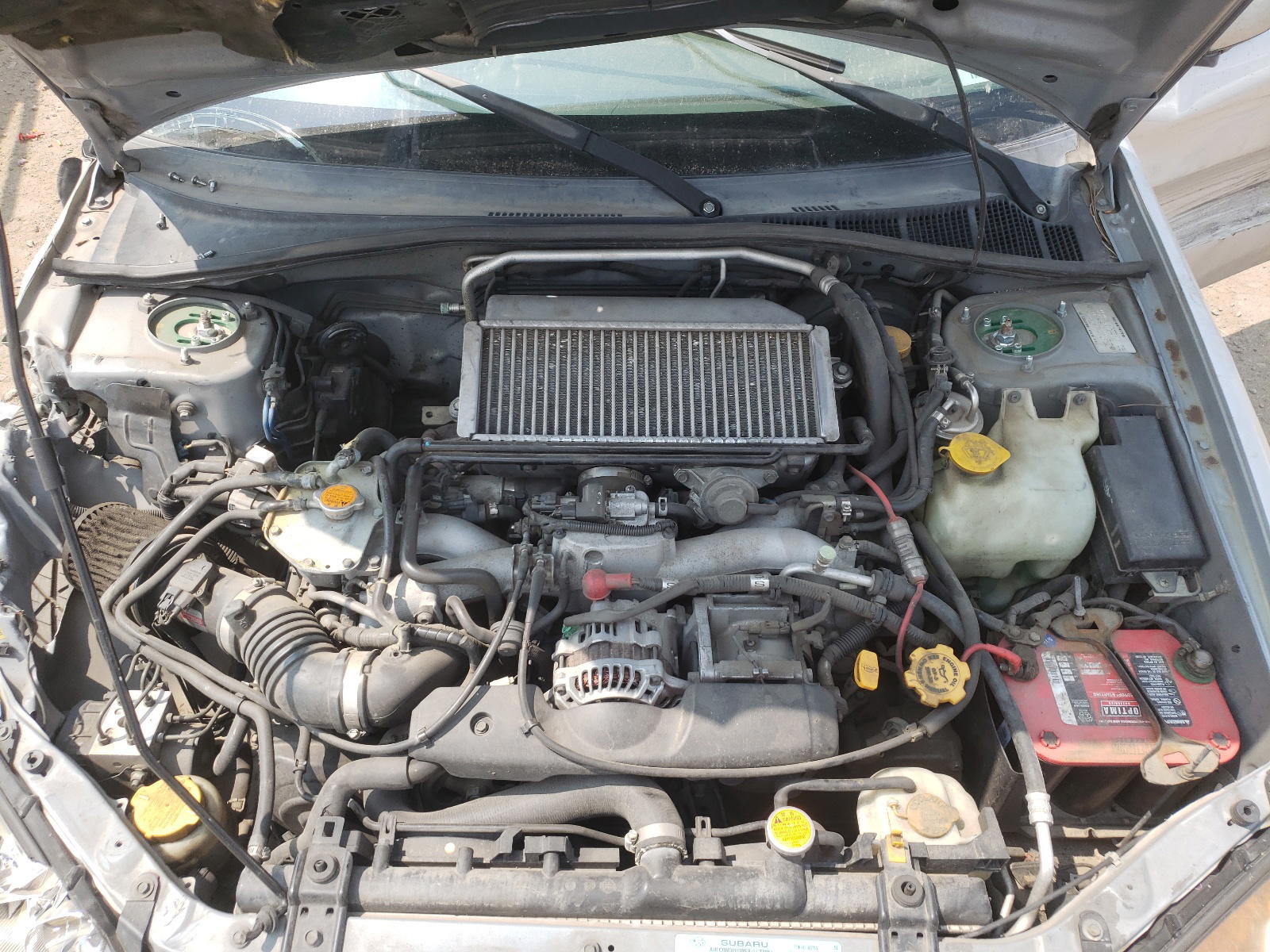Photo 7 from auction – 2004 SUBARU IMPREZA WR with VIN JF1GD29684G520097