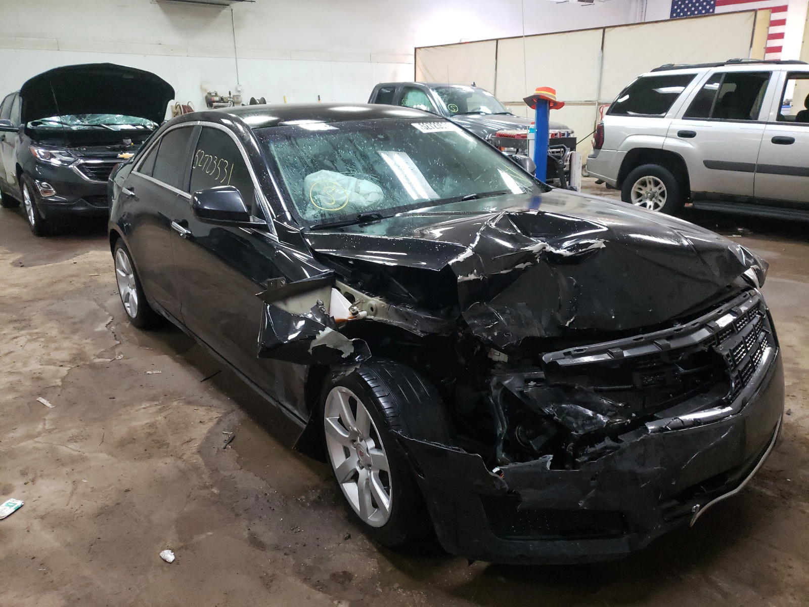 CADILLAC ATS 2013 with VIN 1G6AA5RA7D0144325 - Photo from auction
