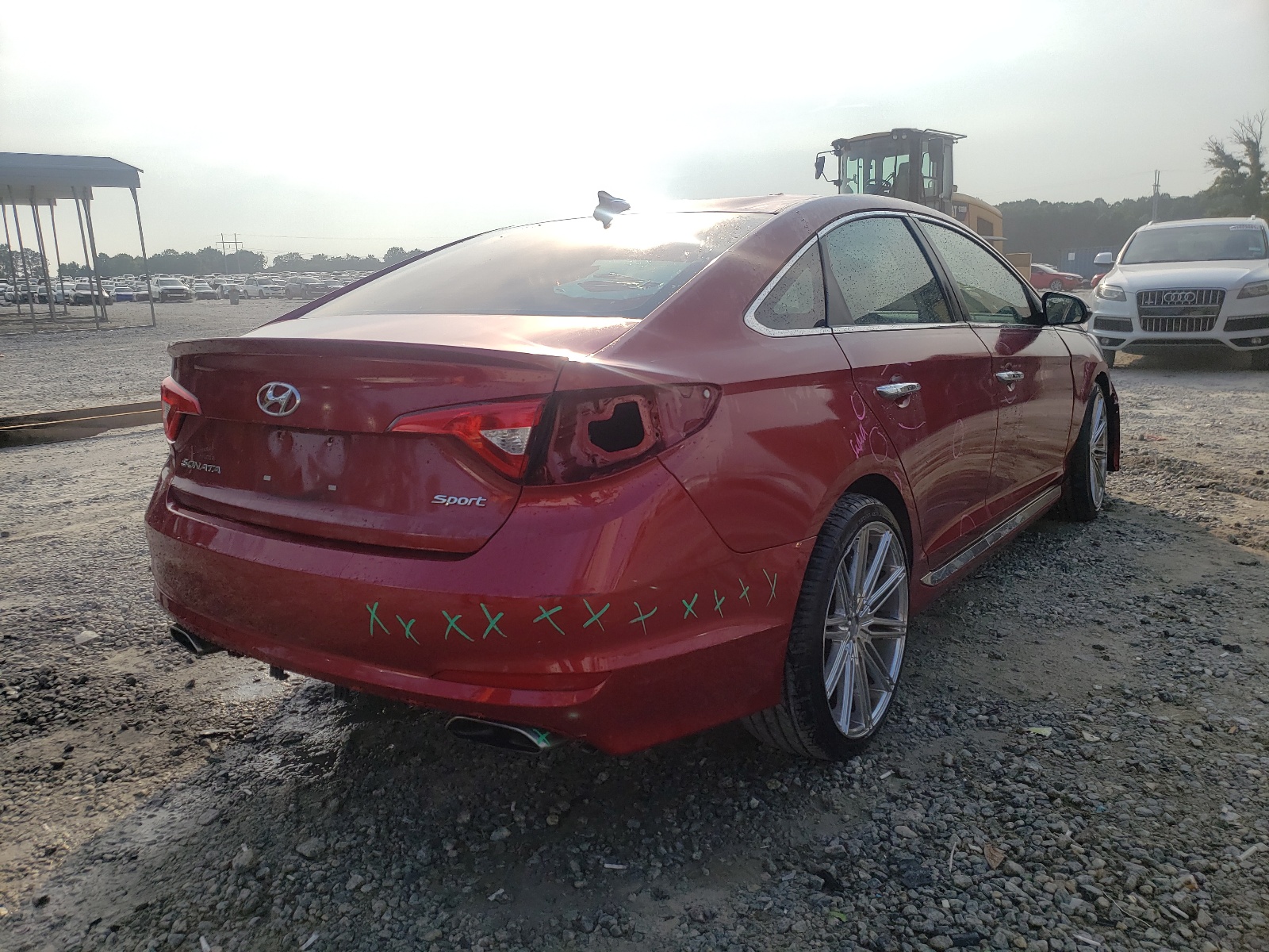 Photo 4 from auction – 2016 HYUNDAI SONATA SPO with VIN 5NPE34AF1GH380003