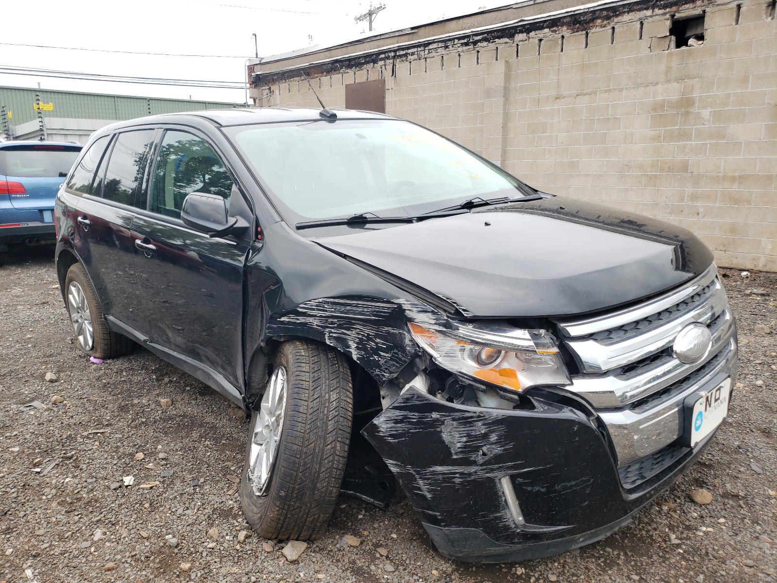 FORD EDGE SEL 2013 with VIN 2FMDK3JC2DBE10773 - Photo from auction