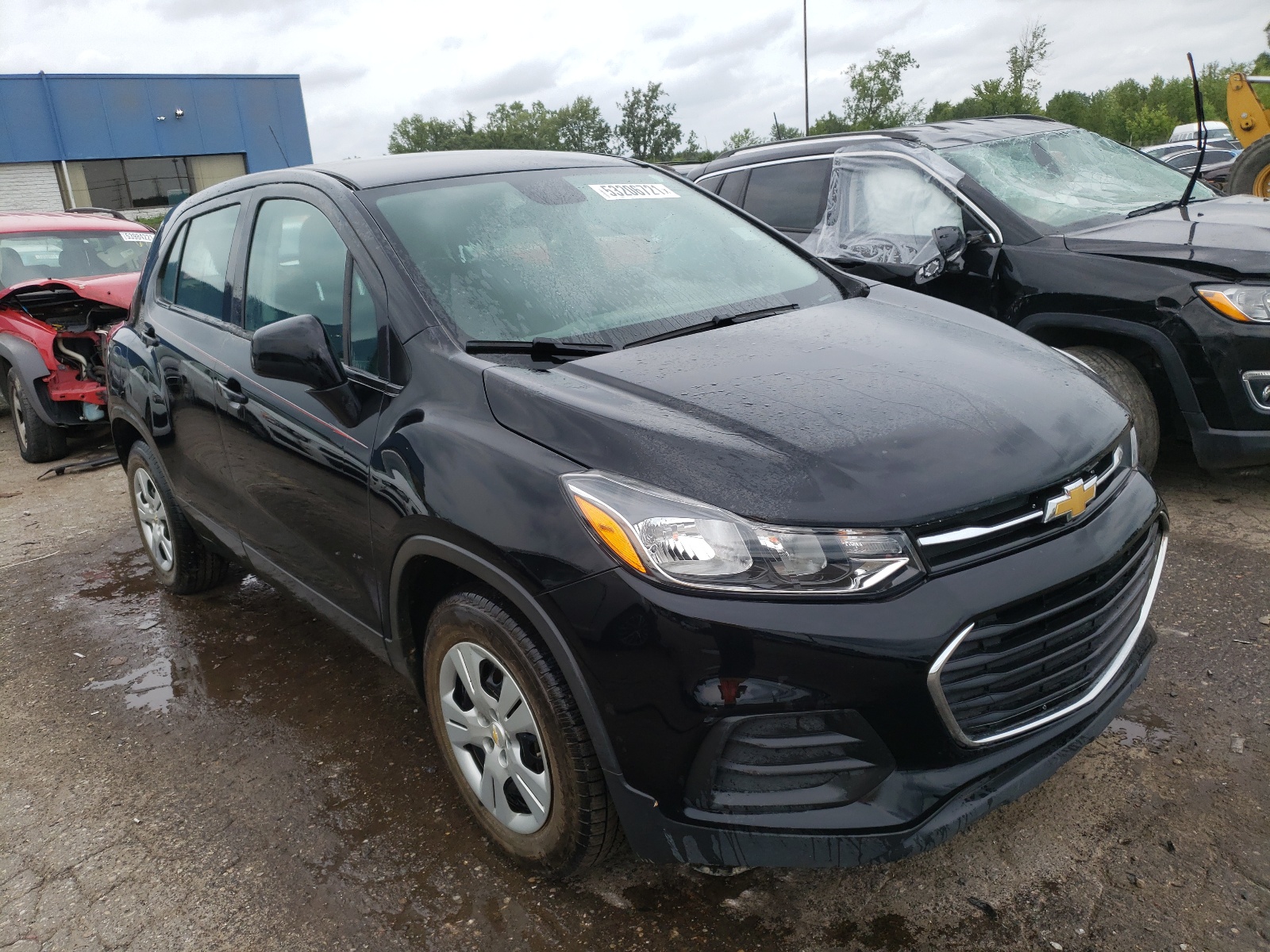 Photo 1 from auction – 2017 CHEVROLET TRAX LS with VIN 3GNCJKSB4HL175734
