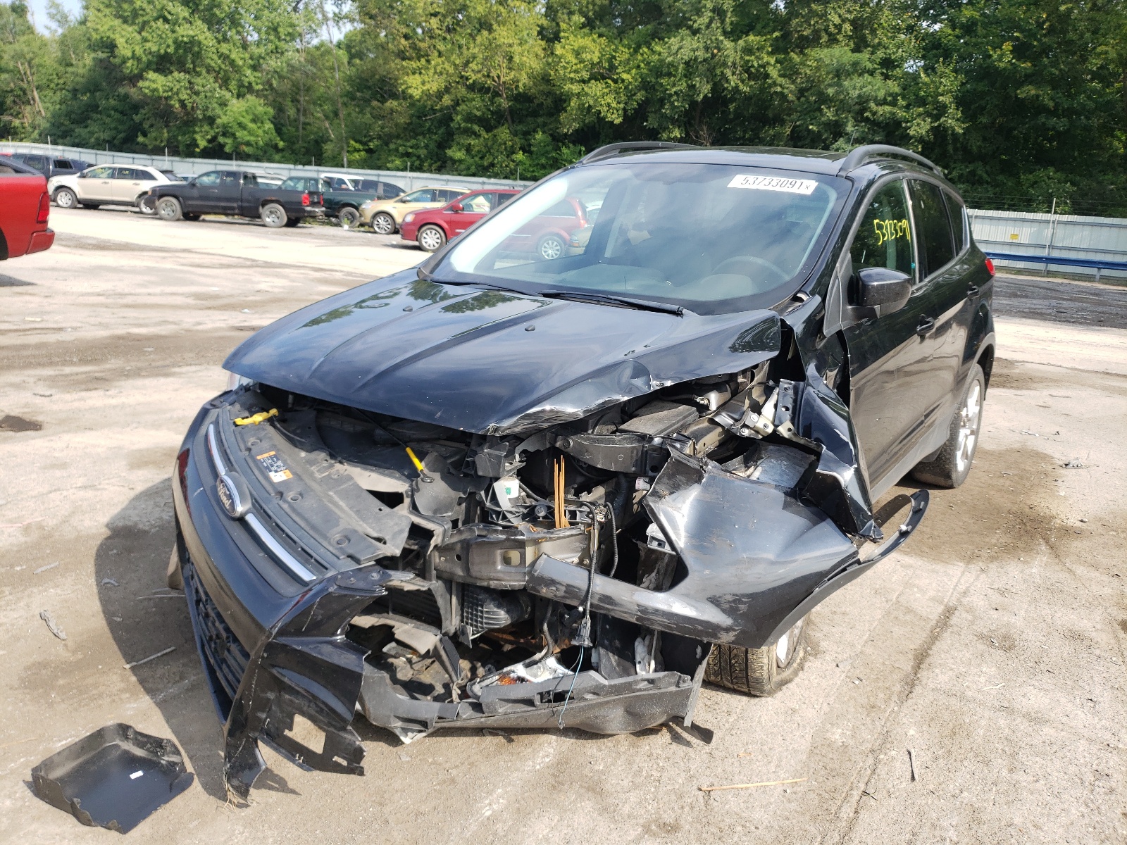 Photo 2 from auction – 2016 FORD ESCAPE SE with VIN 1FMCU9G96GUB92128
