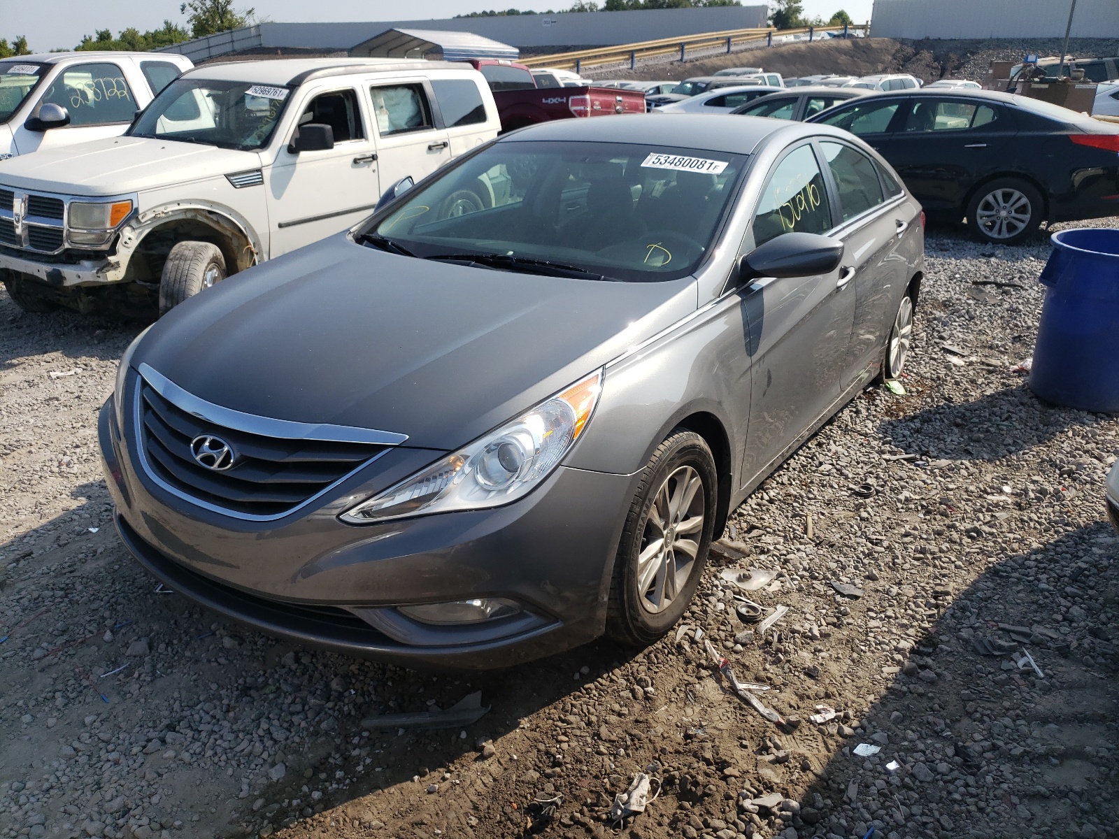 Photo 2 from auction – 2013 HYUNDAI SONATA GLS with VIN 5NPEB4AC7DH677538
