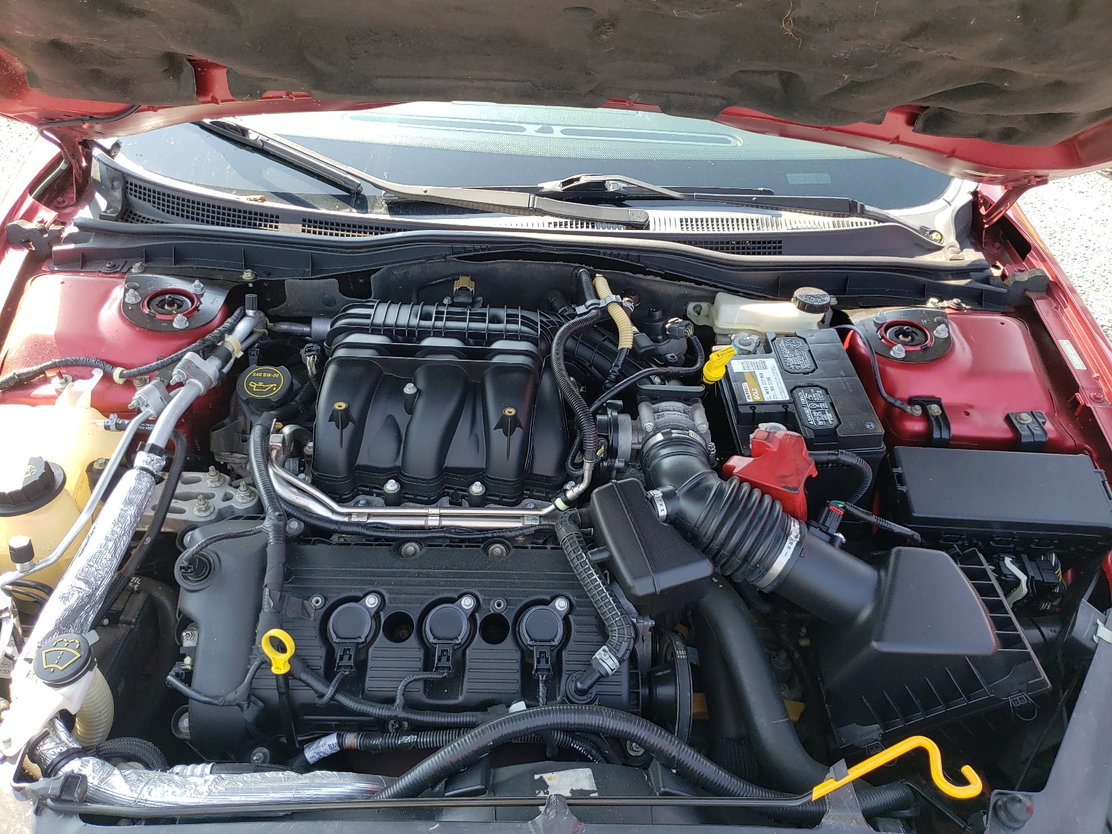 Photo 7 from auction – 2010 FORD FUSION SEL with VIN 3FAHP0JG3AR428100