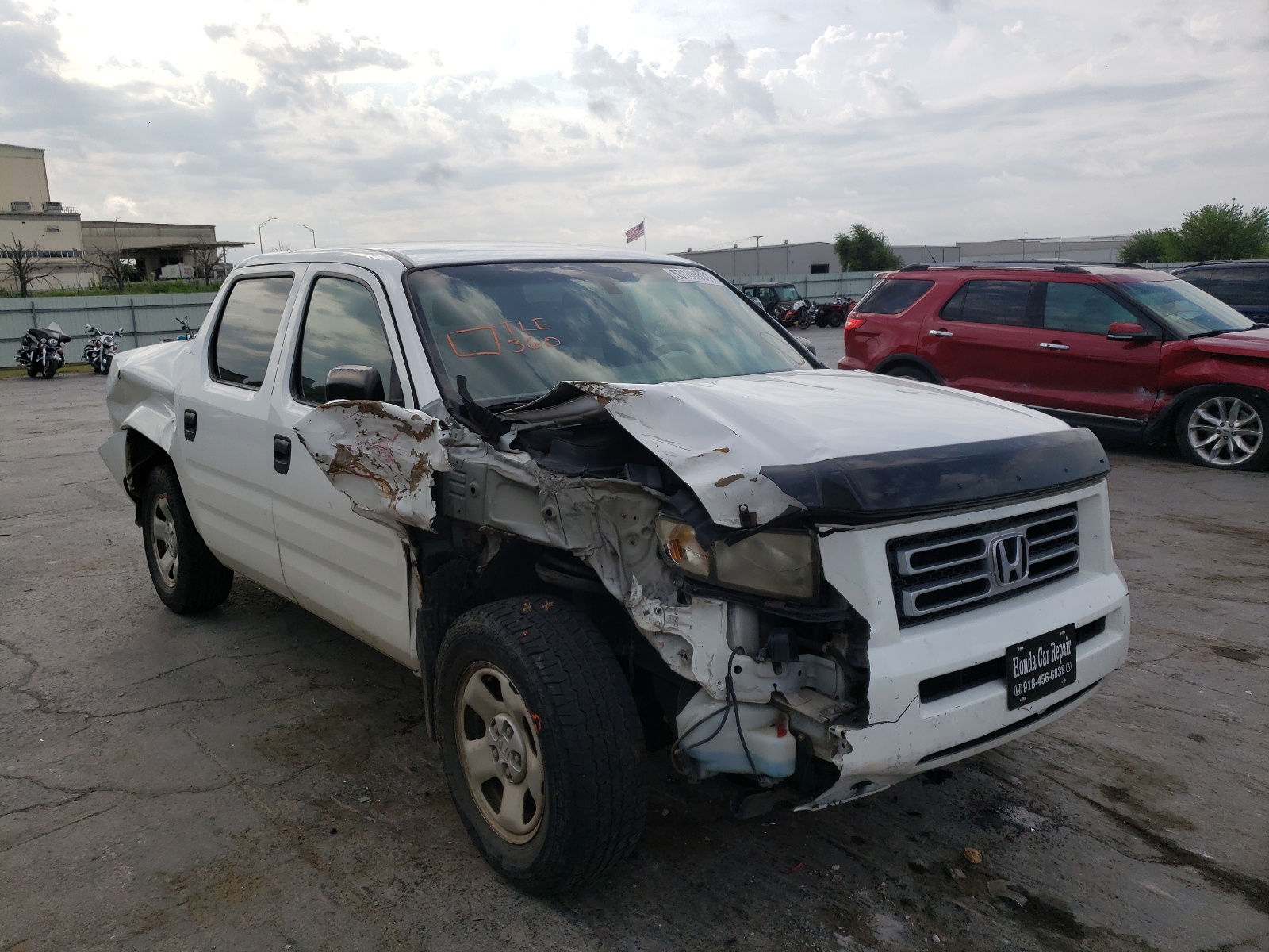 Photo 1 from auction – 2006 HONDA RIDGELINE with VIN 2HJYK16276H552980