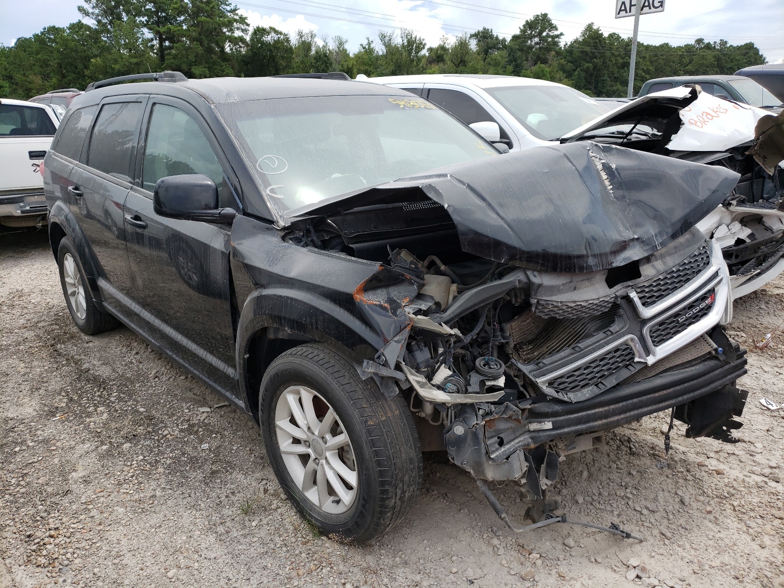 Photo 1 from auction – 2013 DODGE JOURNEY SX with VIN 3C4PDCBB8DT521740