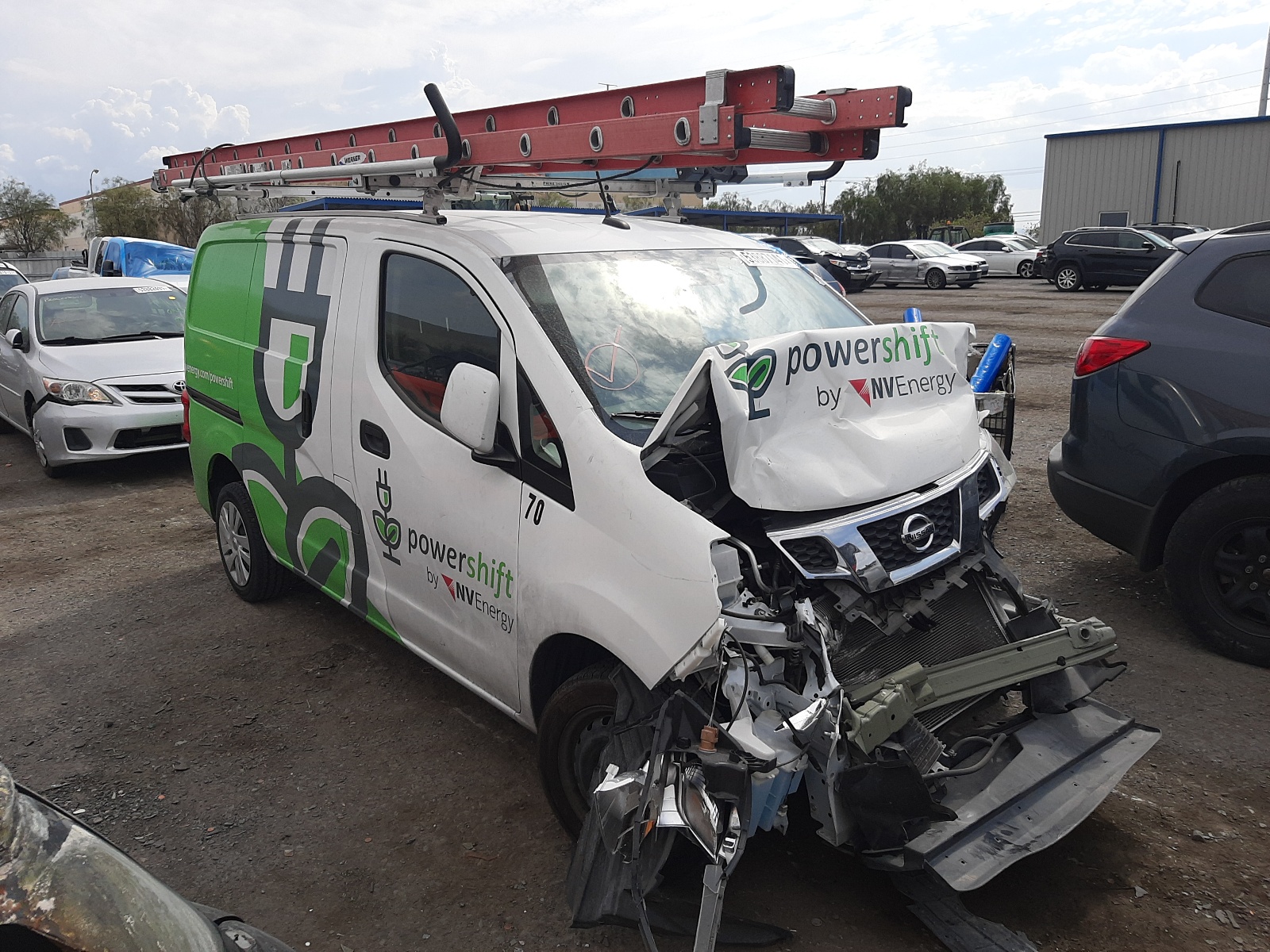 NISSAN NV200 2.5S 2018 with VIN 3N6CM0KN2JK693574 - Photo from auction