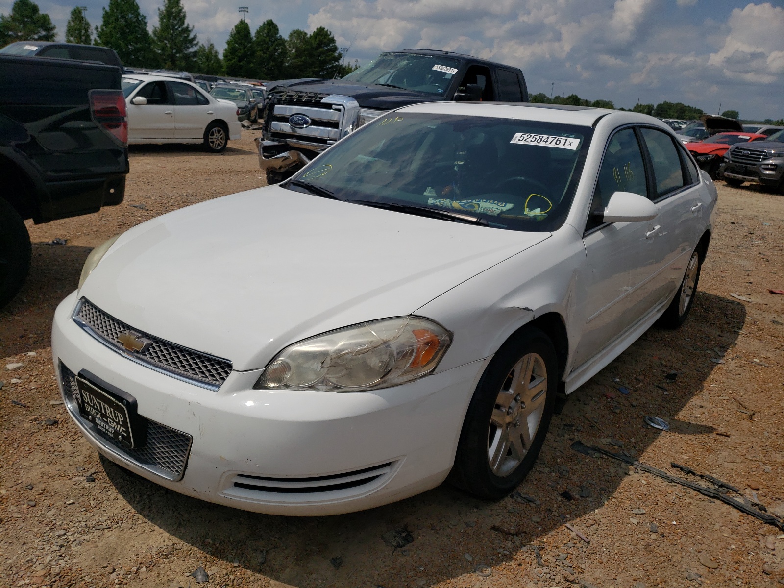 Photo 2 from auction – 2013 CHEVROLET IMPALA LT with VIN 2G1WG5E37D1233270