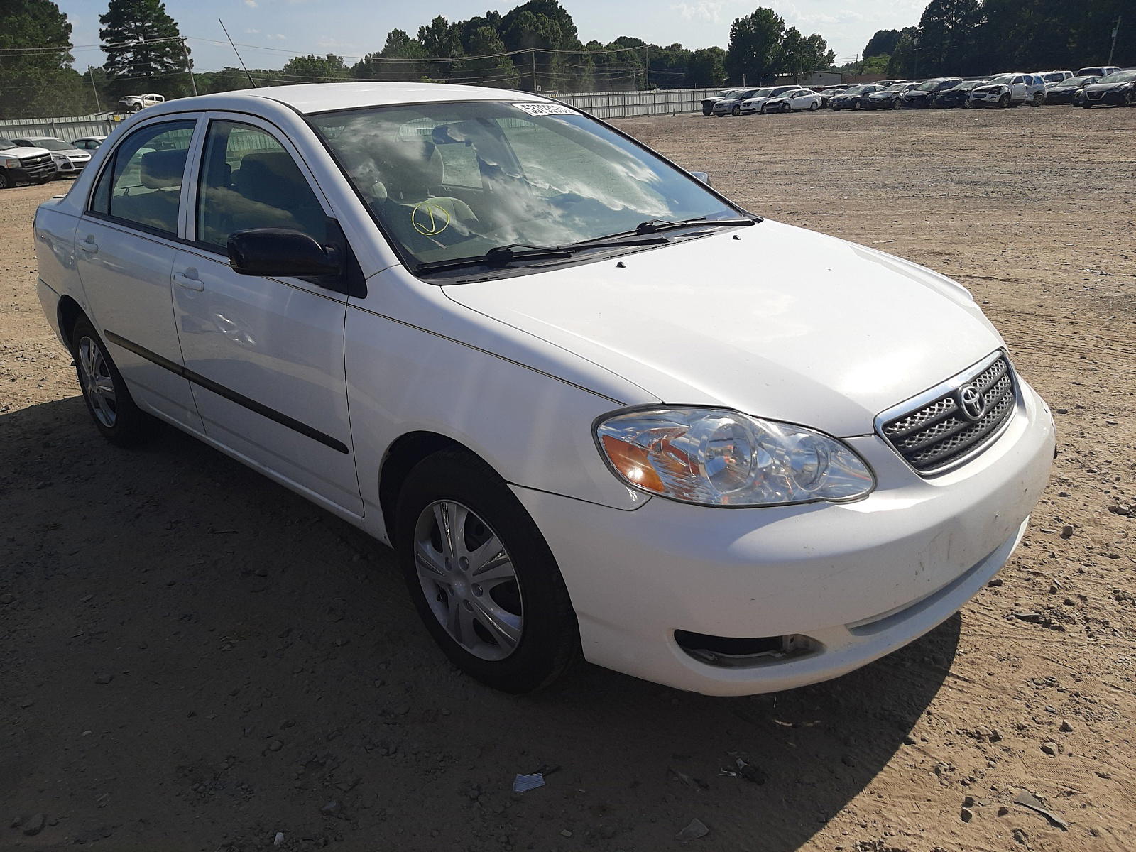 TOYOTA COROLLA CE 2007 with VIN 2T1BR32E67C832550 - Photo from auction