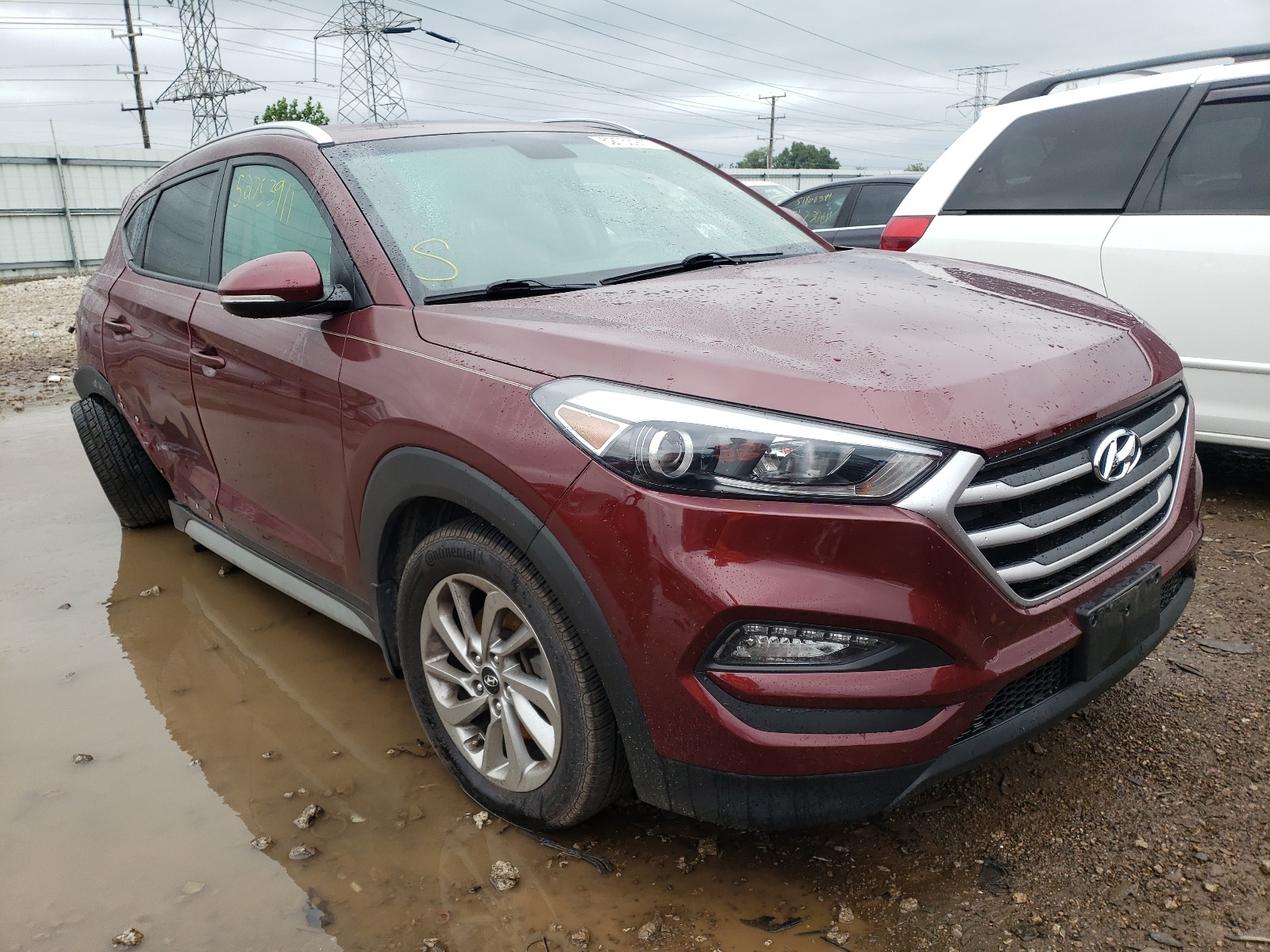 Photo 1 from auction – 2017 HYUNDAI TUCSON LIM with VIN KM8J3CA41HU434281