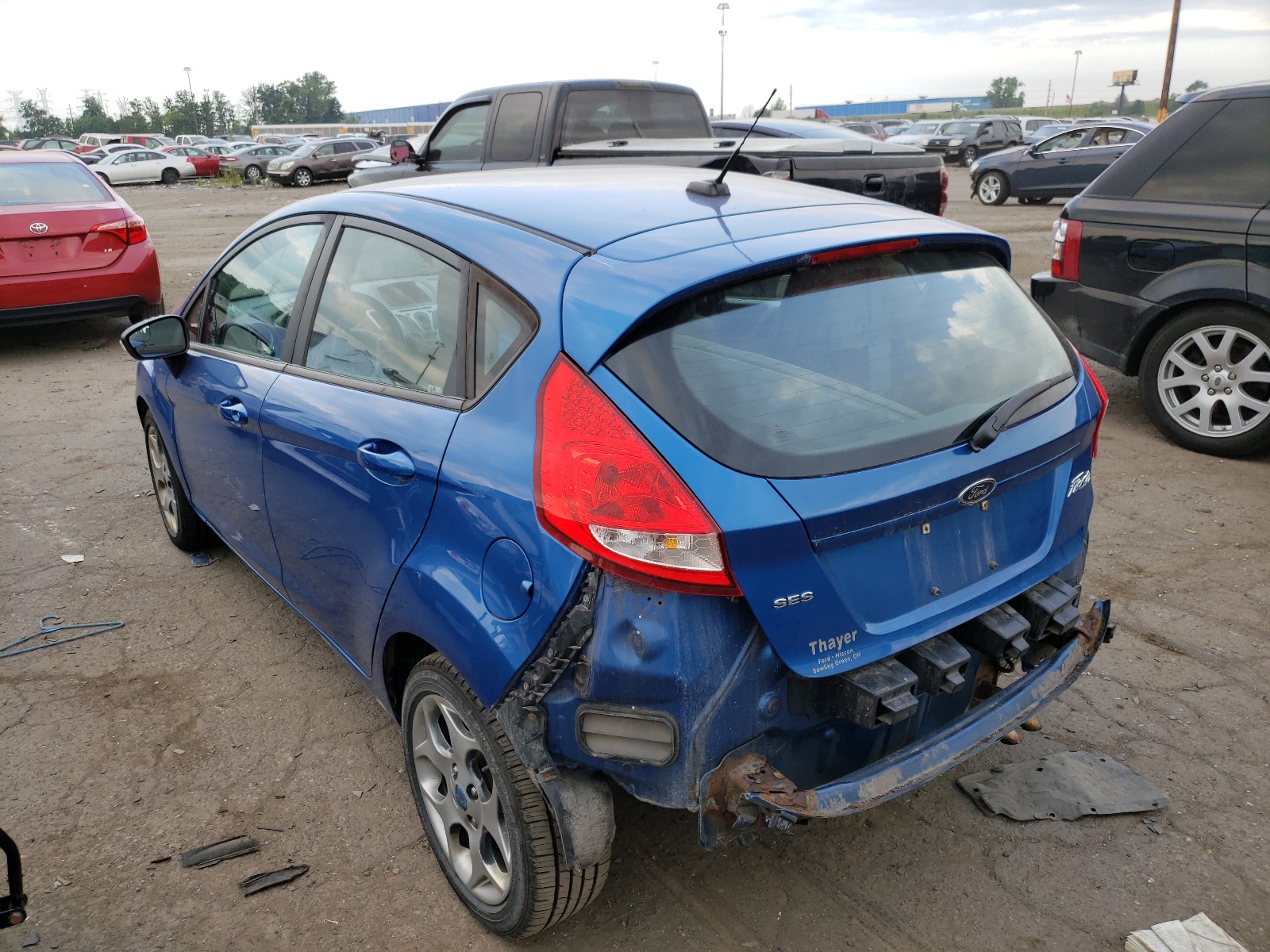 Photo 3 from auction – 2011 FORD FIESTA SES with VIN 3FADP4FJ6BM108813