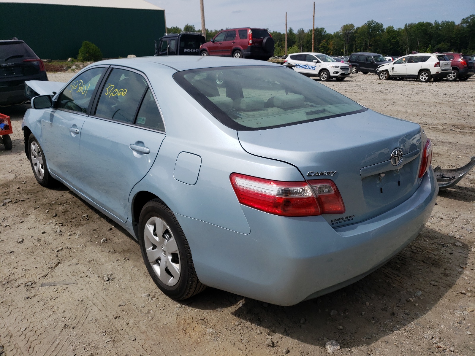 Photo 3 from auction – 2008 TOYOTA CAMRY CE with VIN 4T1BE46KX8U791213
