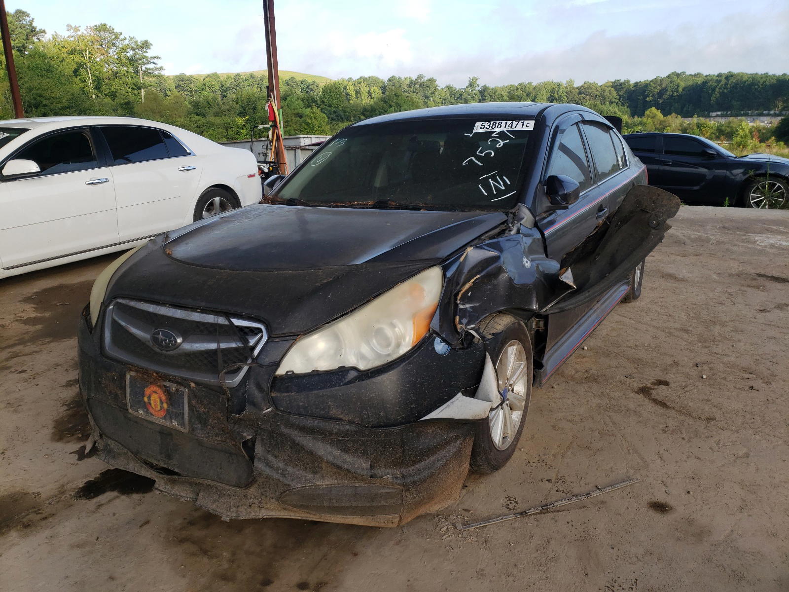 Photo 2 from auction – 2011 SUBARU LEGACY 2.5 with VIN 4S3BMBG65B3227527
