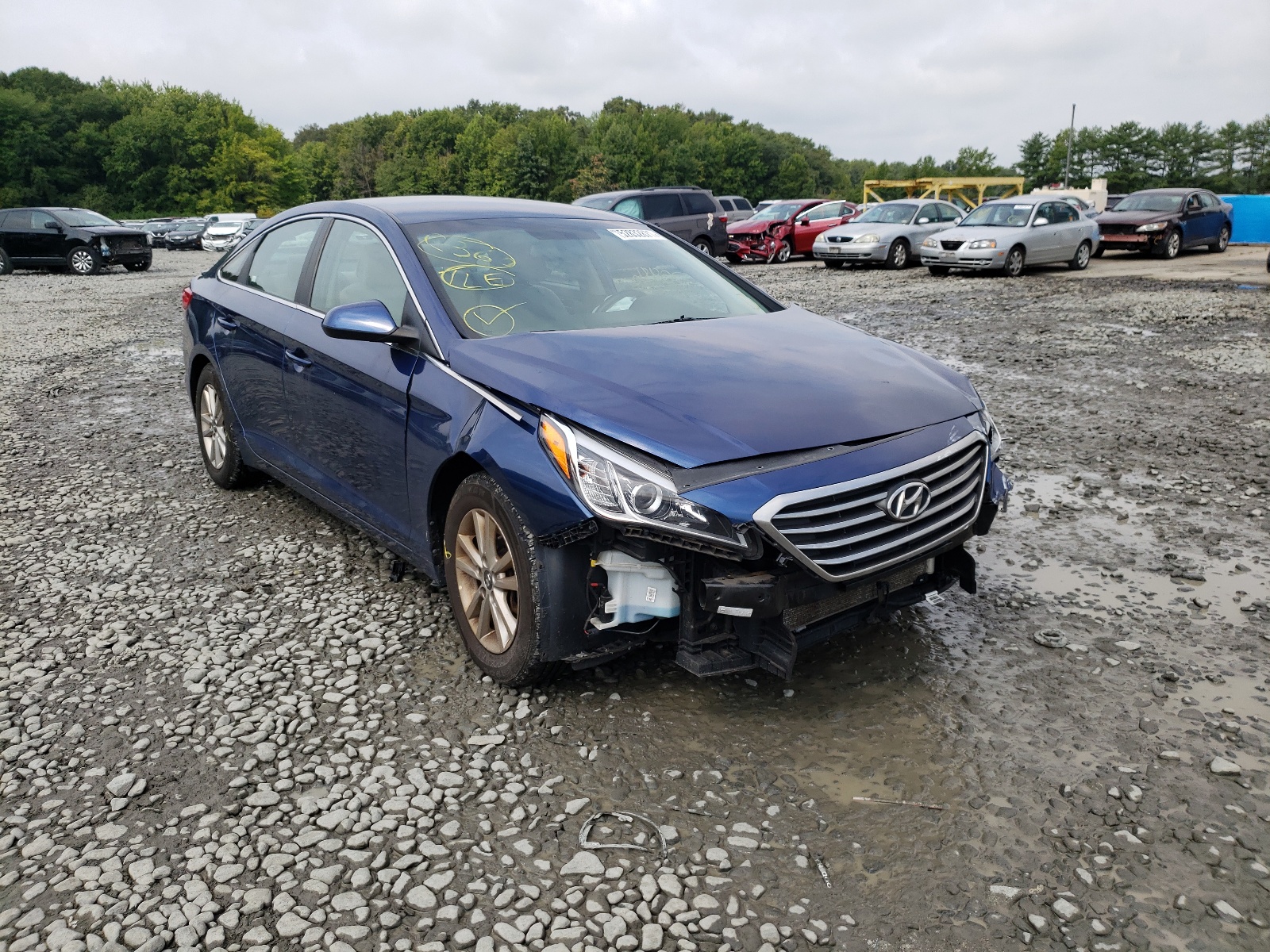 Photo 9 from auction – 2016 HYUNDAI SONATA SE with VIN 5NPE24AF7GH386178