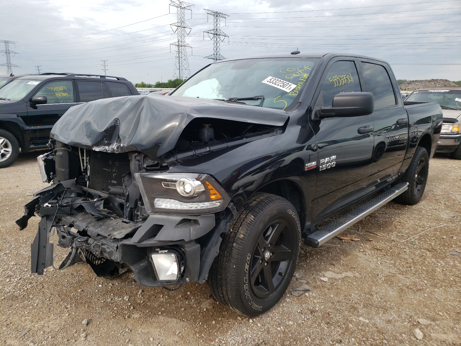 Photo 2 from auction – 2017 RAM 1500 ST with VIN 3C6RR7KT4HG544125