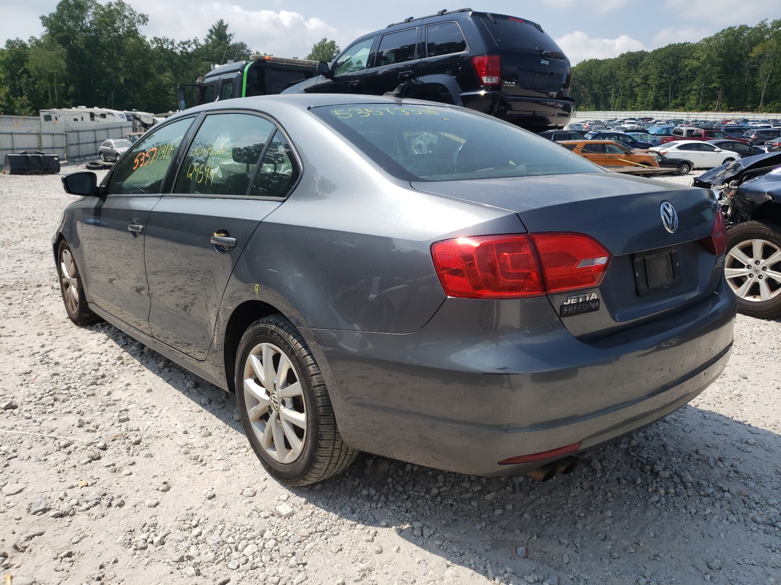 Photo 3 from auction – 2012 VOLKSWAGEN JETTA SE with VIN 3VWDP7AJ8CM348396