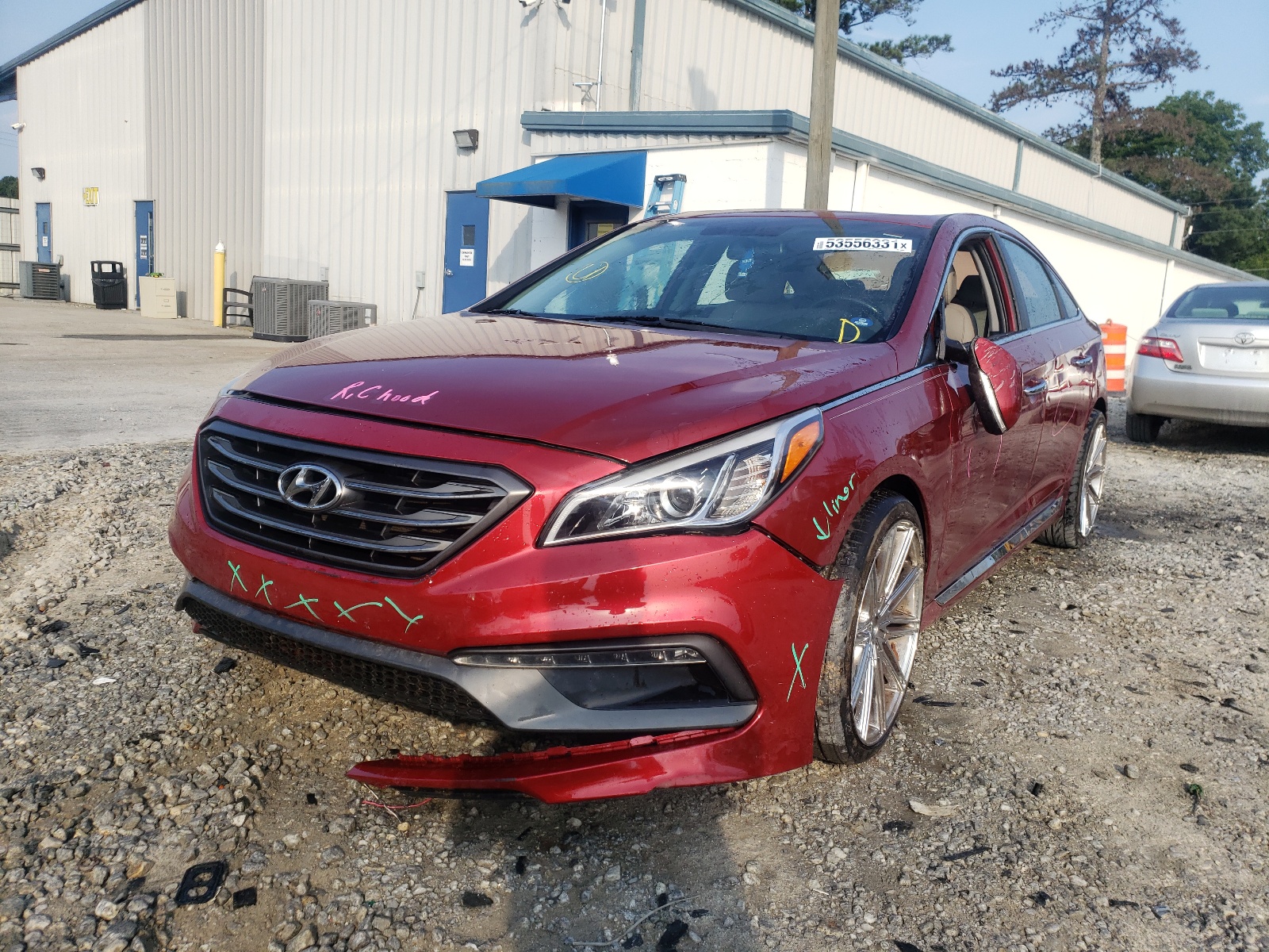 Photo 2 from auction – 2016 HYUNDAI SONATA SPO with VIN 5NPE34AF1GH380003