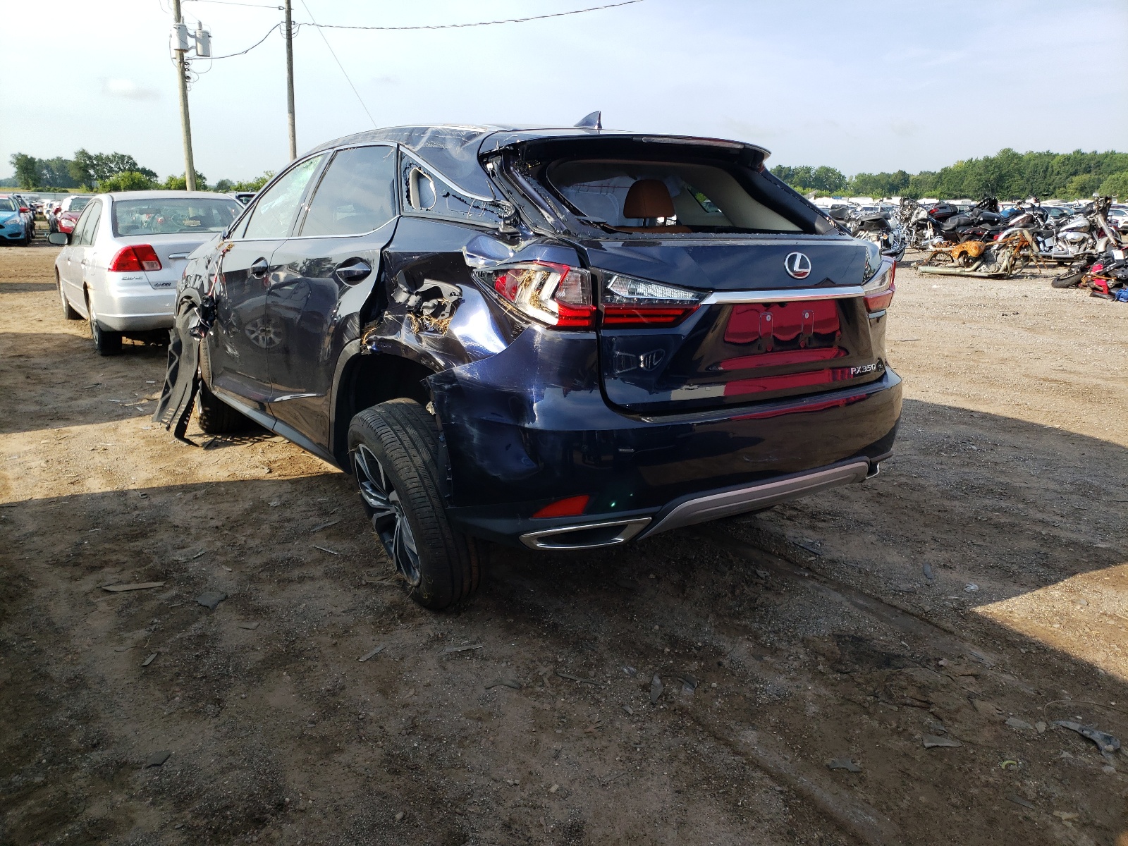 Photo 3 from auction – 2021 LEXUS RX 350 with VIN 2T2HZMDAXMC278267