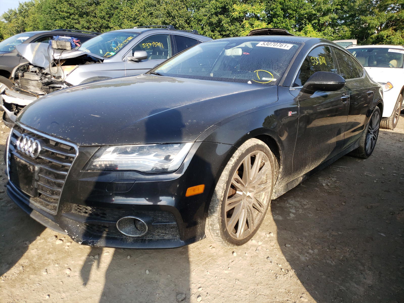 Photo 2 from auction – 2012 AUDI A7 PRESTIG with VIN WAUSGAFC0CN001679