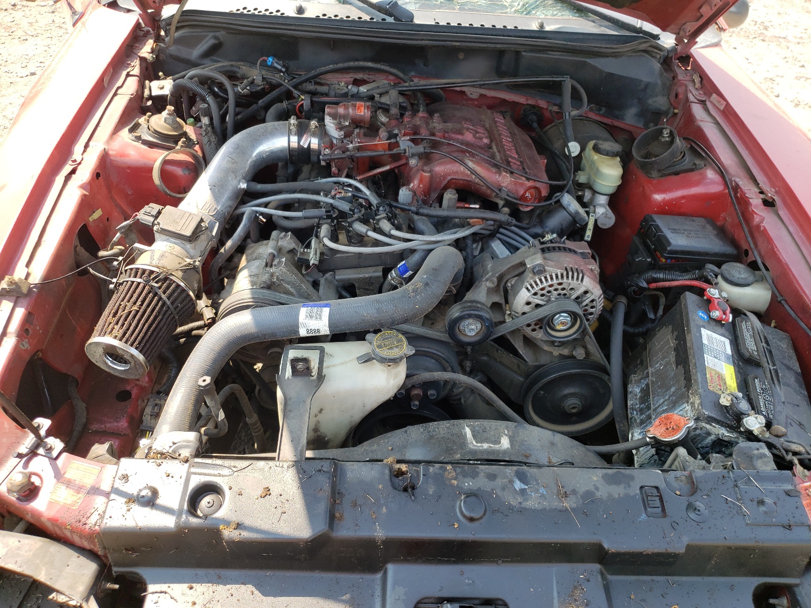 Photo 7 from auction – 1998 FORD MUSTANG with VIN 1FAFP4045WF213571