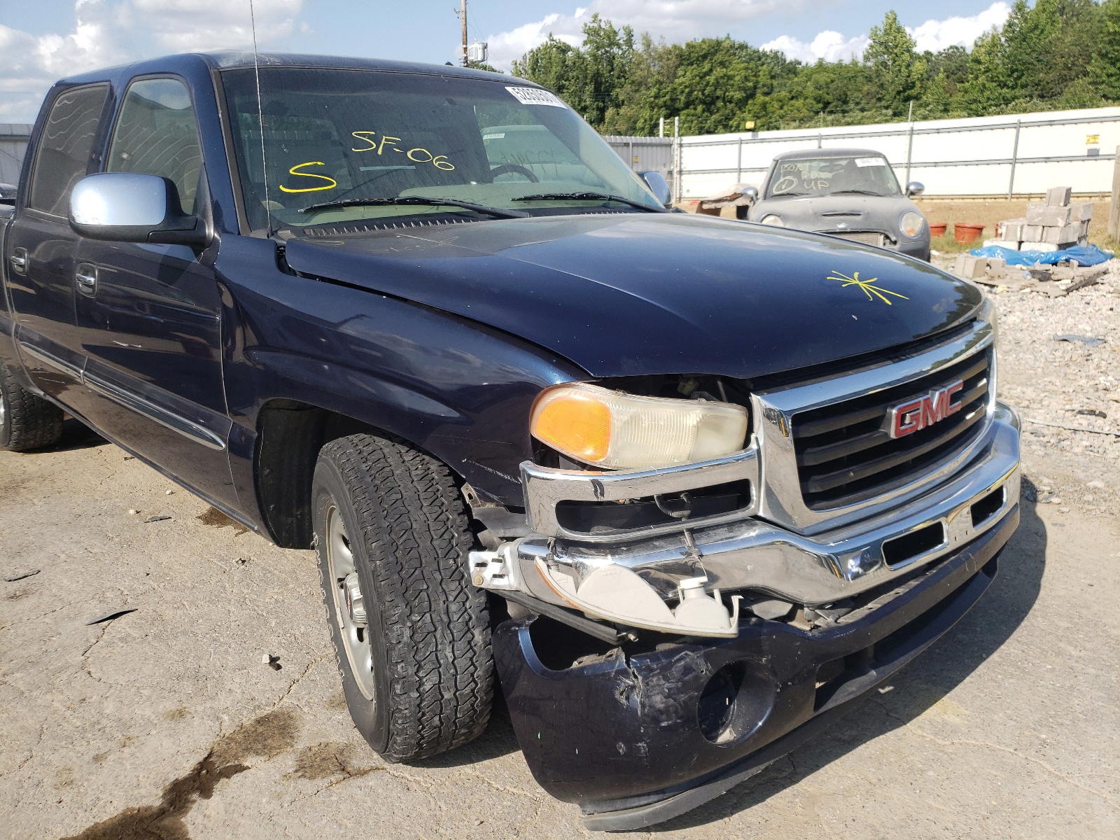 Photo 9 from auction – 2006 GMC NEW SIERRA with VIN 2GTEC13V161235708