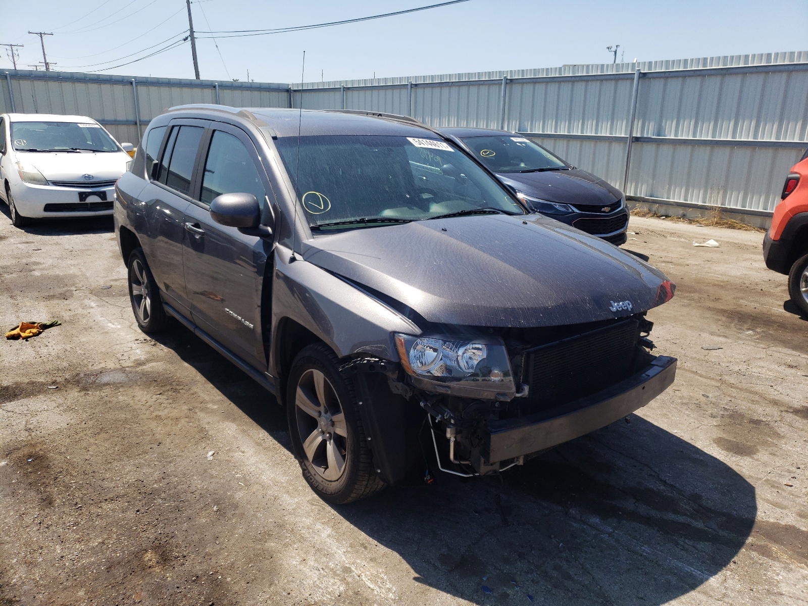JEEP COMPASS LA 2016 with VIN 1C4NJDEB4GD552785 - Photo from auction