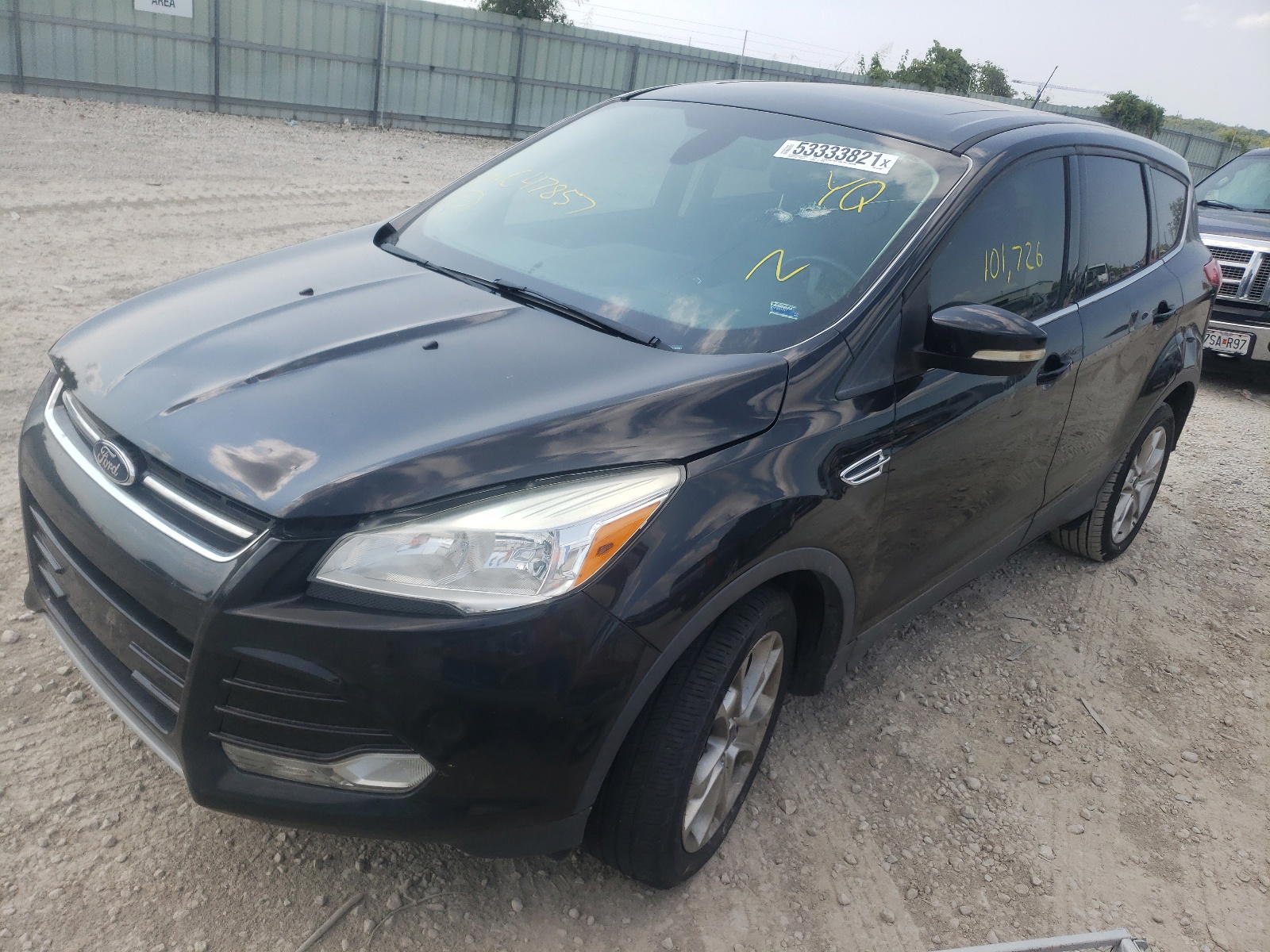 Photo 2 from auction – 2013 FORD ESCAPE SEL with VIN 1FMCU0H94DUC47858